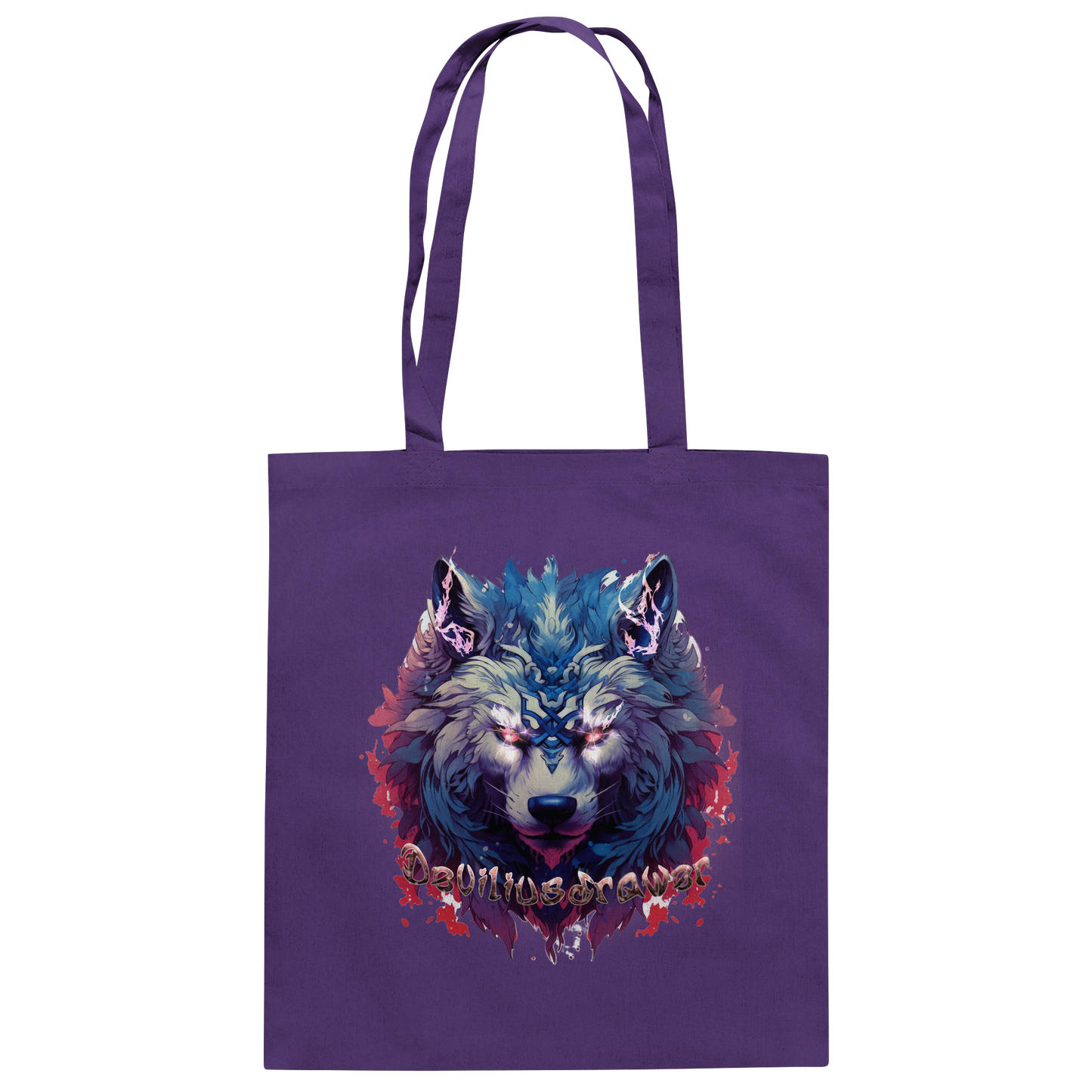 Deviliusdrawer Magic Wolf - Baumwolltasche