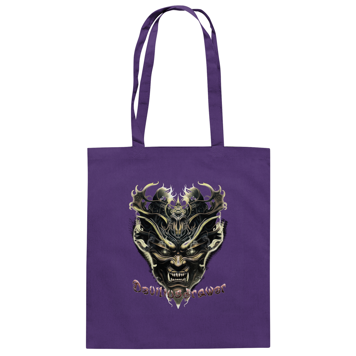 Deviliusdrawer Golden Demon Vampire - Baumwolltasche