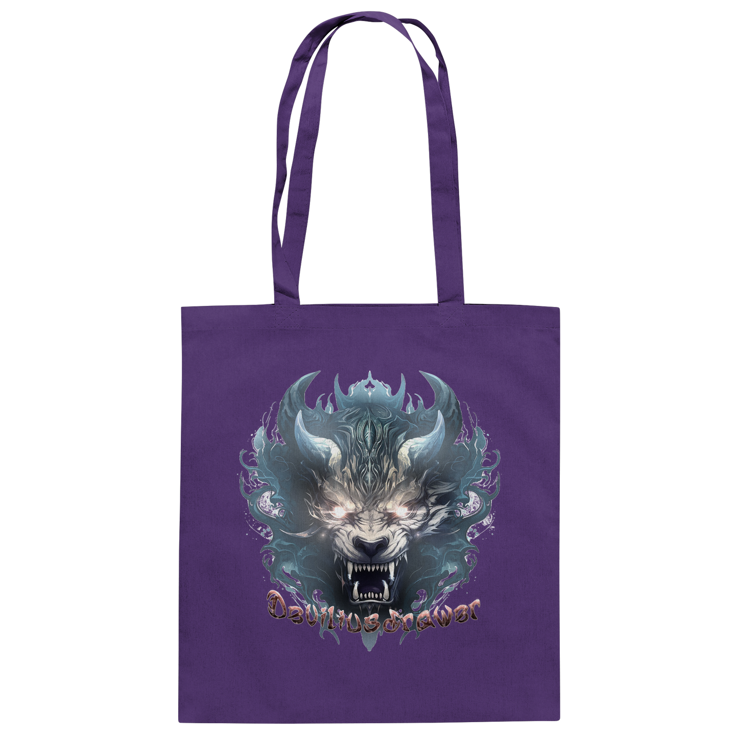 Deviliusdrawer Water Horn Tiger - Baumwolltasche