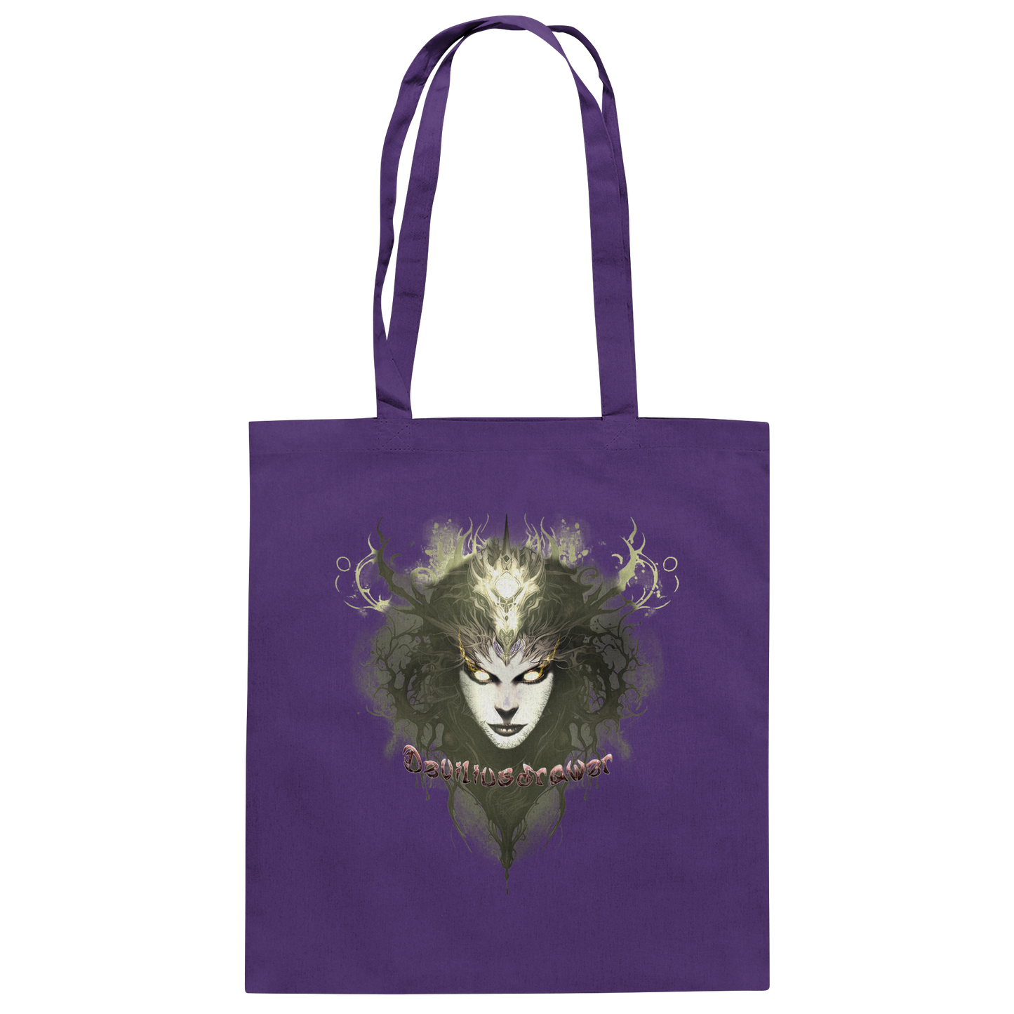 Deviliusdrawer Golden Demonica - Baumwolltasche