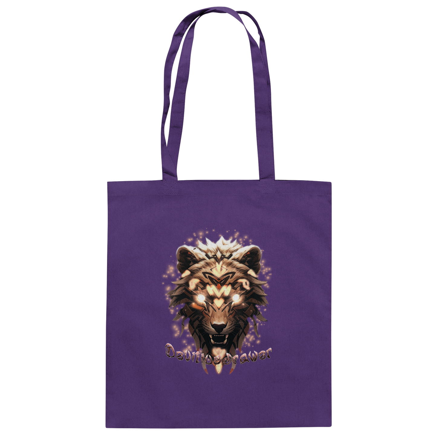 Deviliusdrawer Gold Weartiger - Baumwolltasche