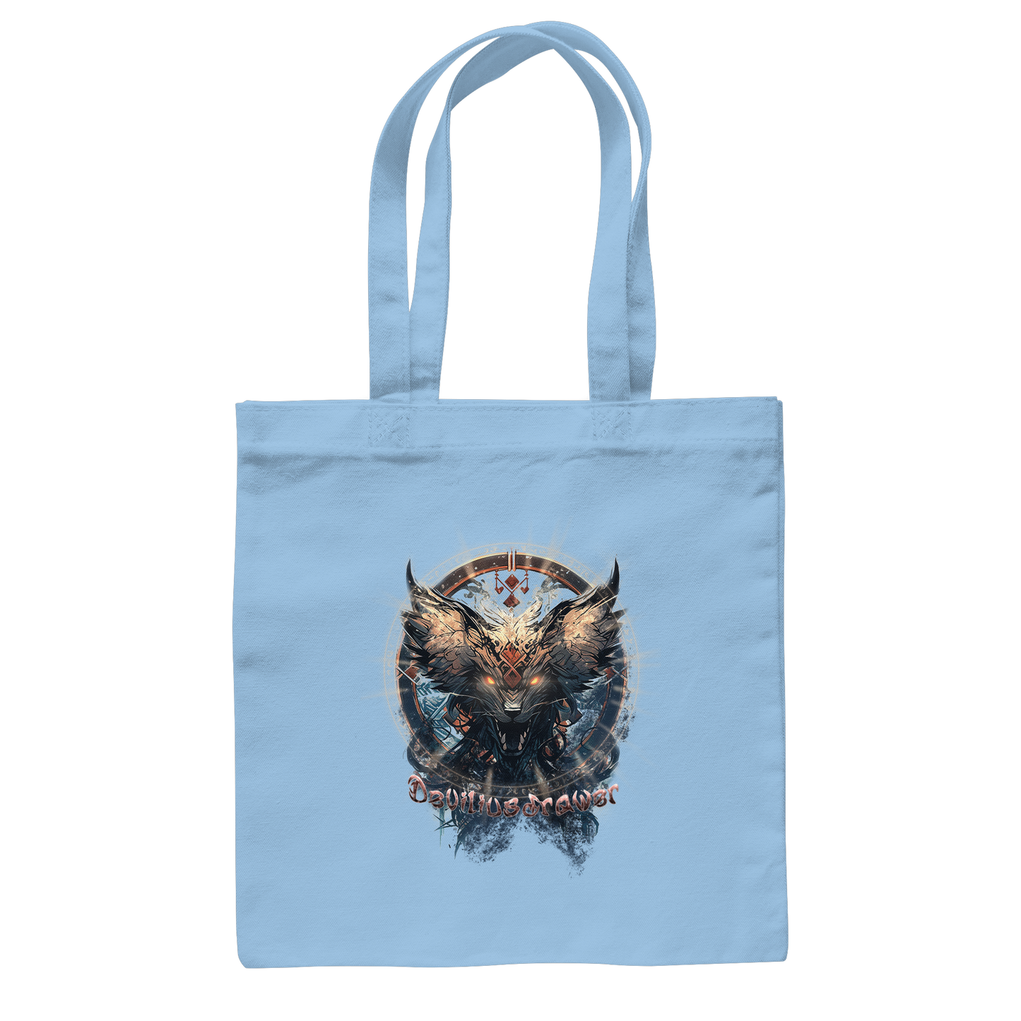 Deviliusdrawer Dark Magic Wolf - Baumwolltasche