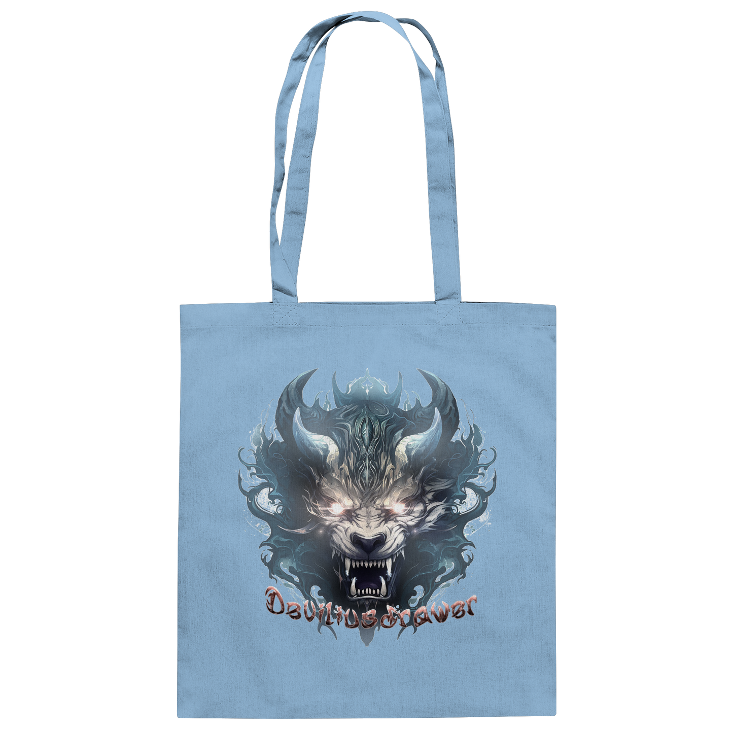 Deviliusdrawer Water Horn Tiger - Baumwolltasche