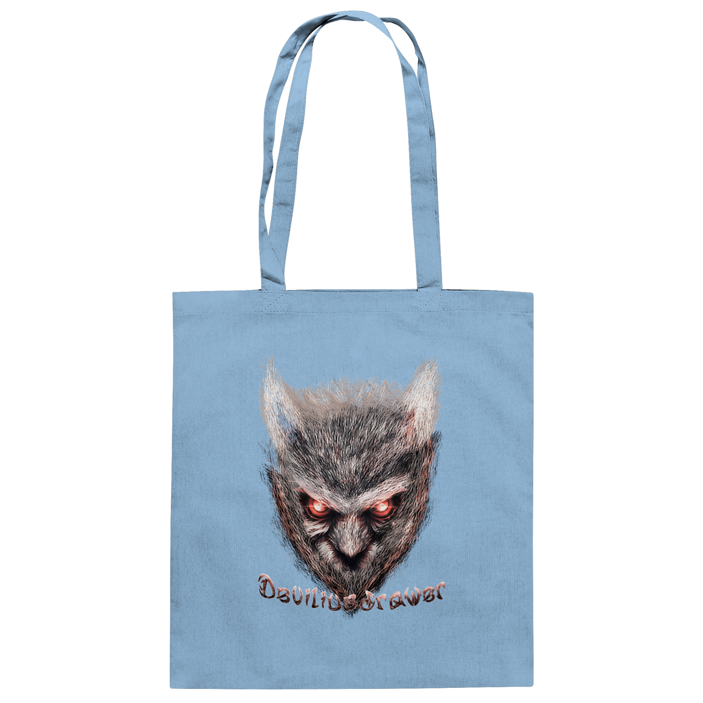 Deviliusdrawer Red Eyed Owl - Baumwolltasche