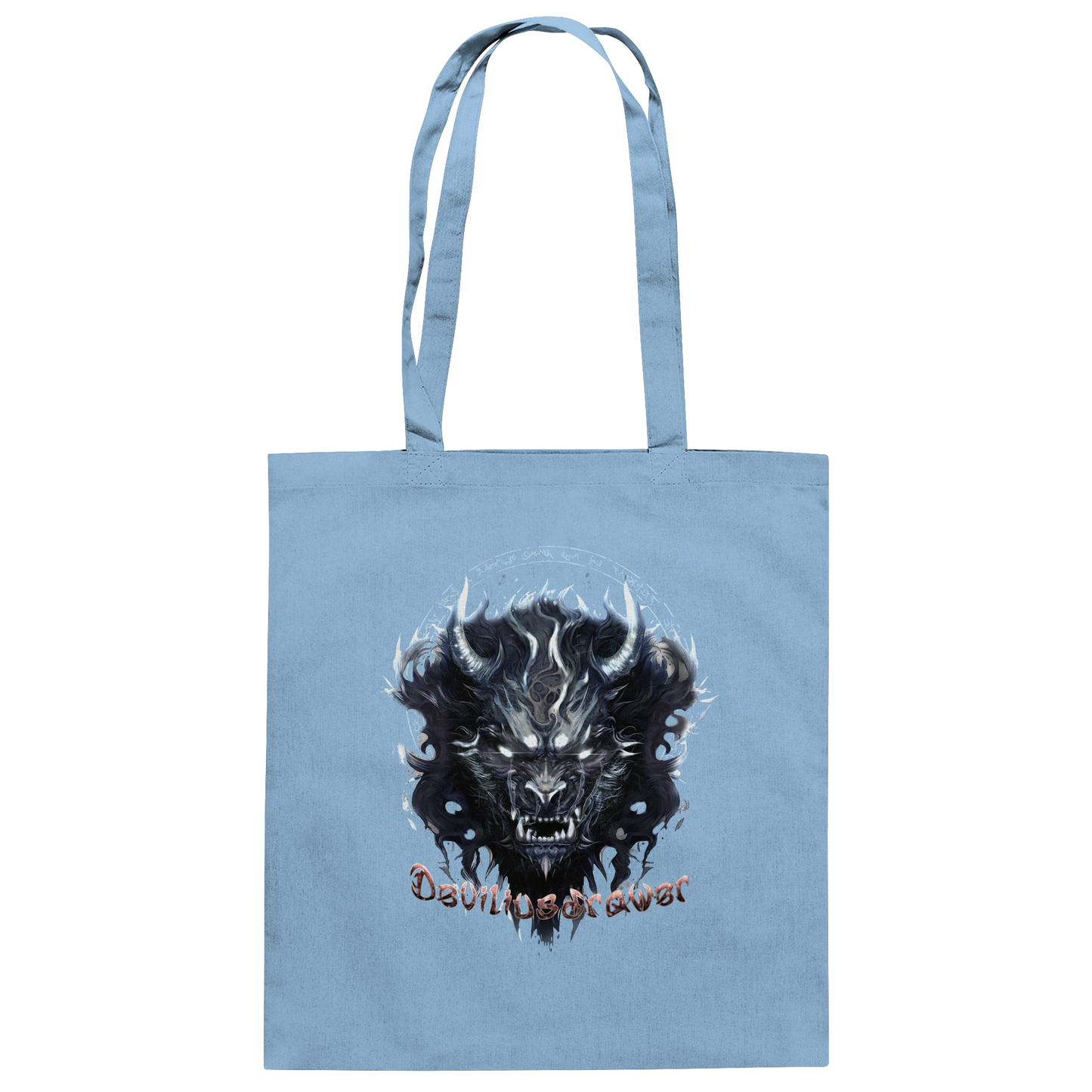 Deviliusdrawer Dark Wolf Mask - Baumwolltasche