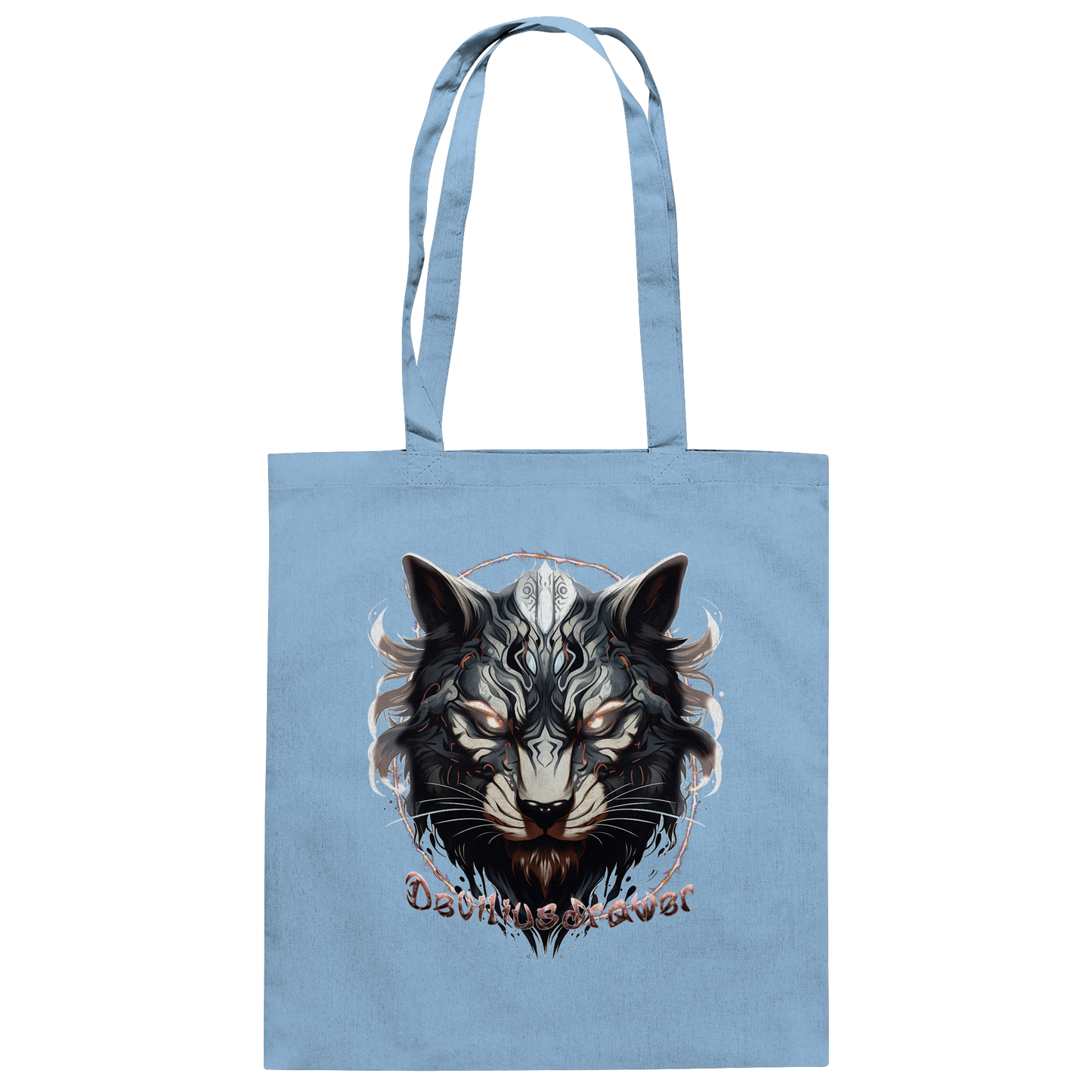 Deviliusdrawer Wolfcat - Baumwolltasche