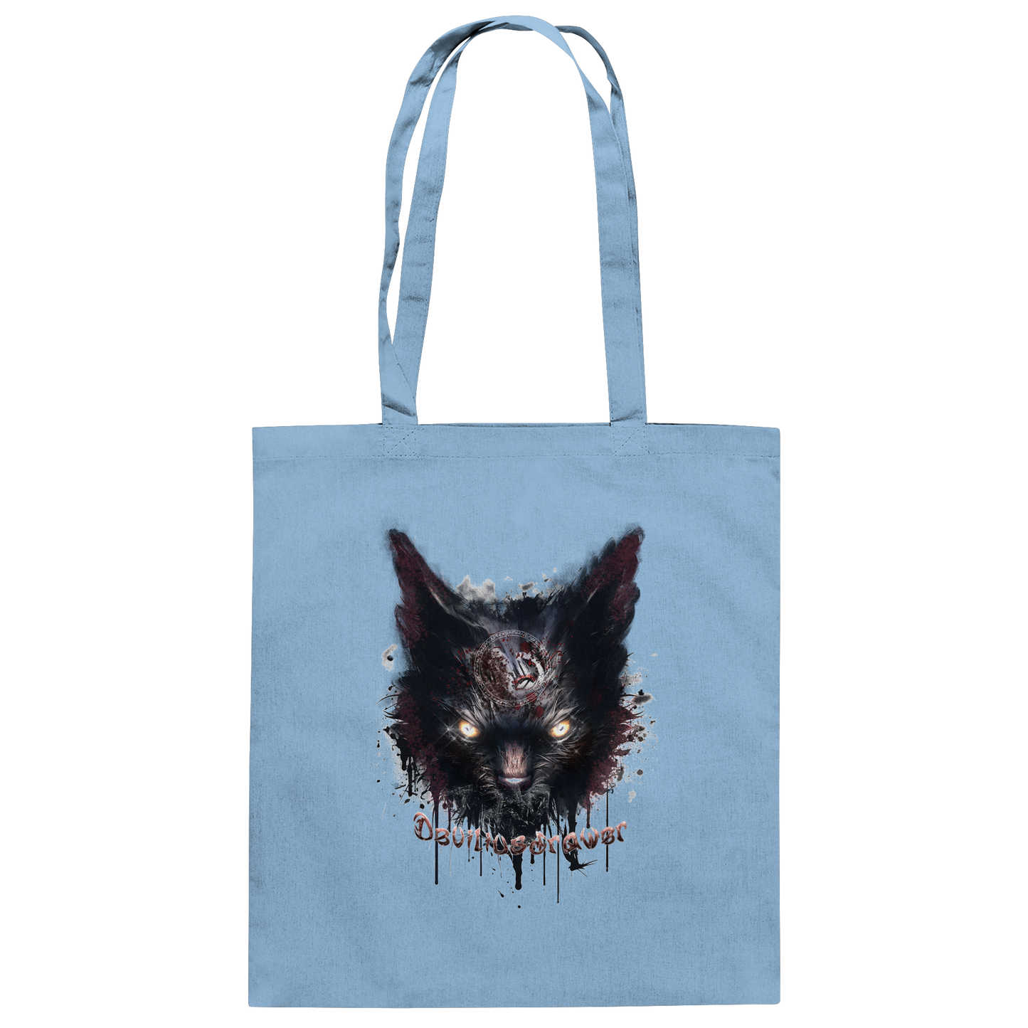 Deviliusdrawer Zombie Cat - Baumwolltasche