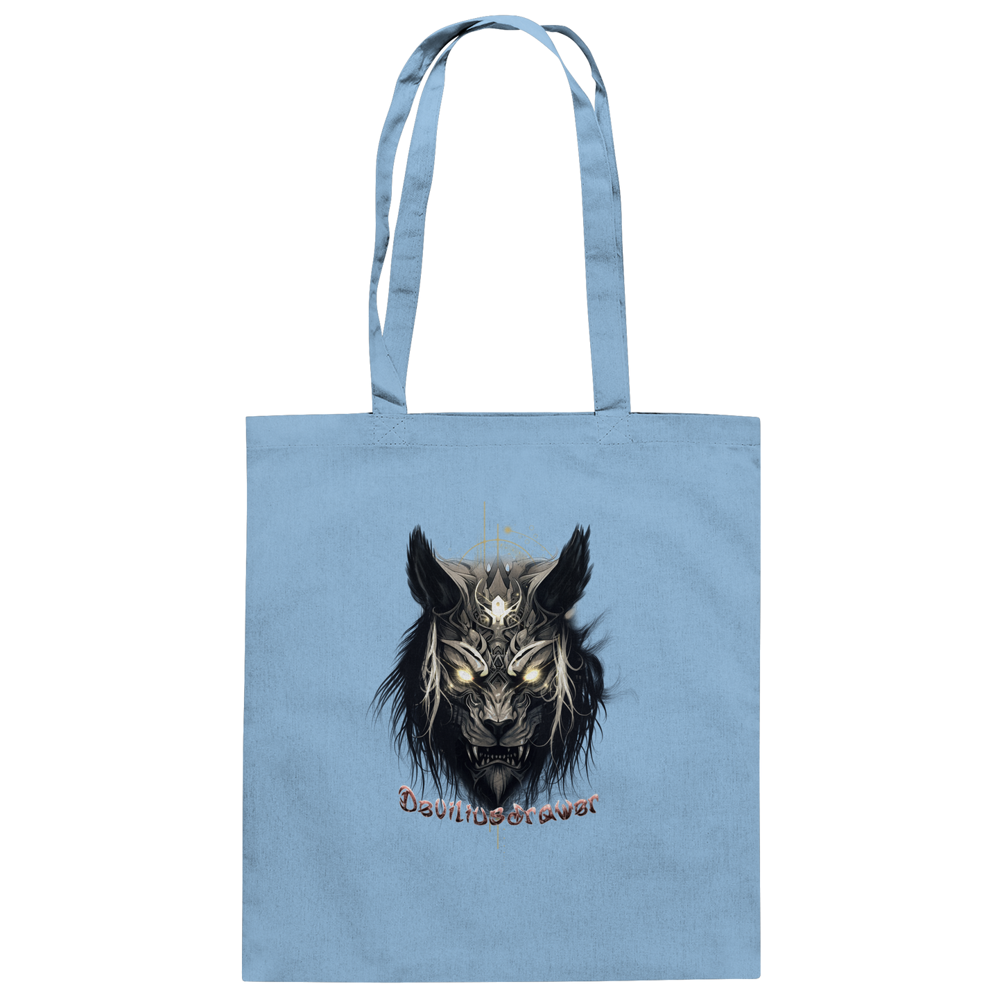 Deviliusdrawer Wolftiger - Baumwolltasche