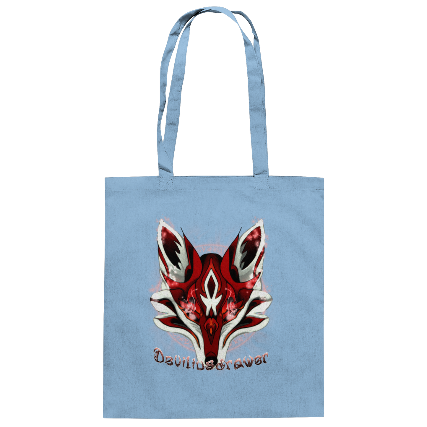 Deviliusdrawer Red Eyed Fox - Baumwolltasche