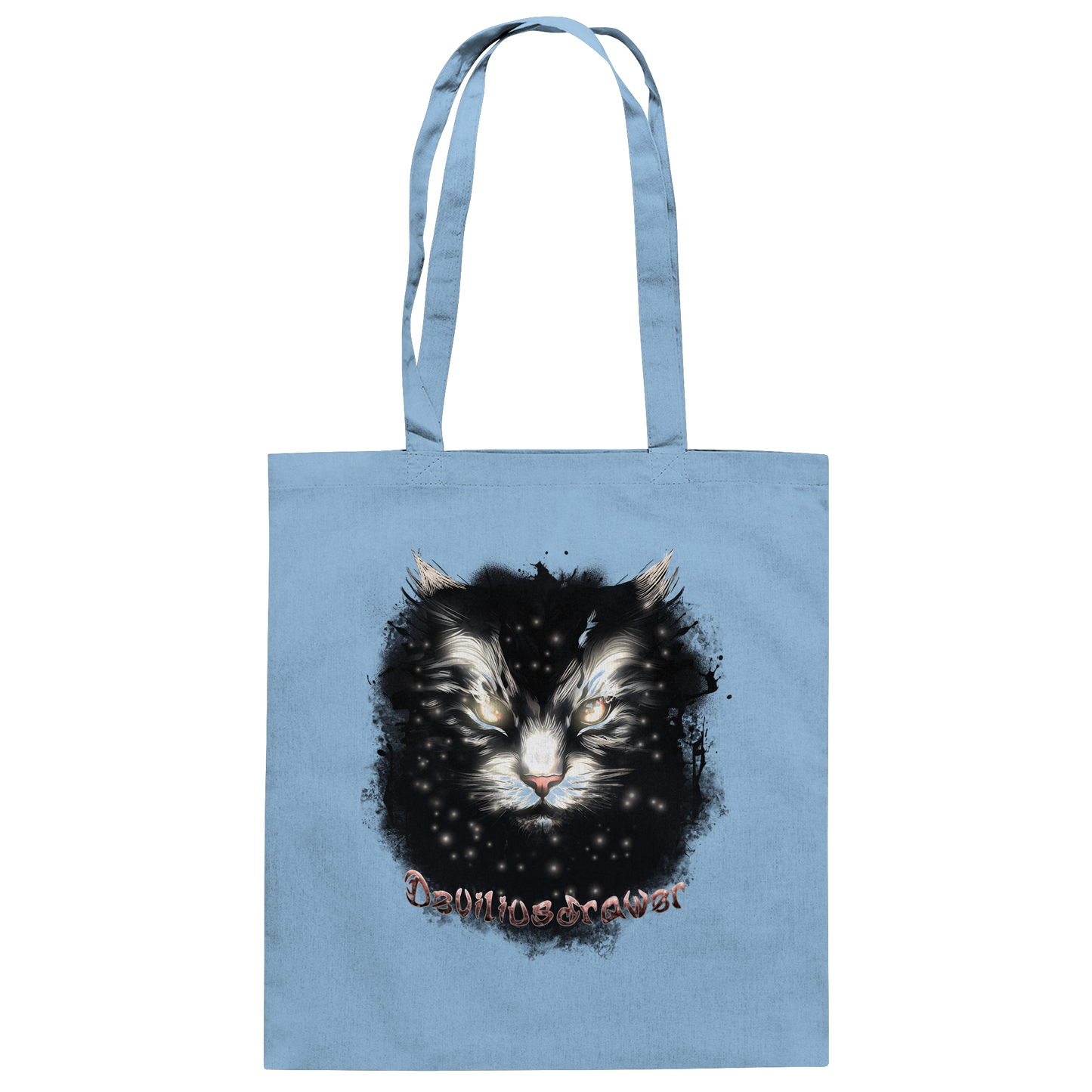 Deviliusdrawer Star Cat - Baumwolltasche