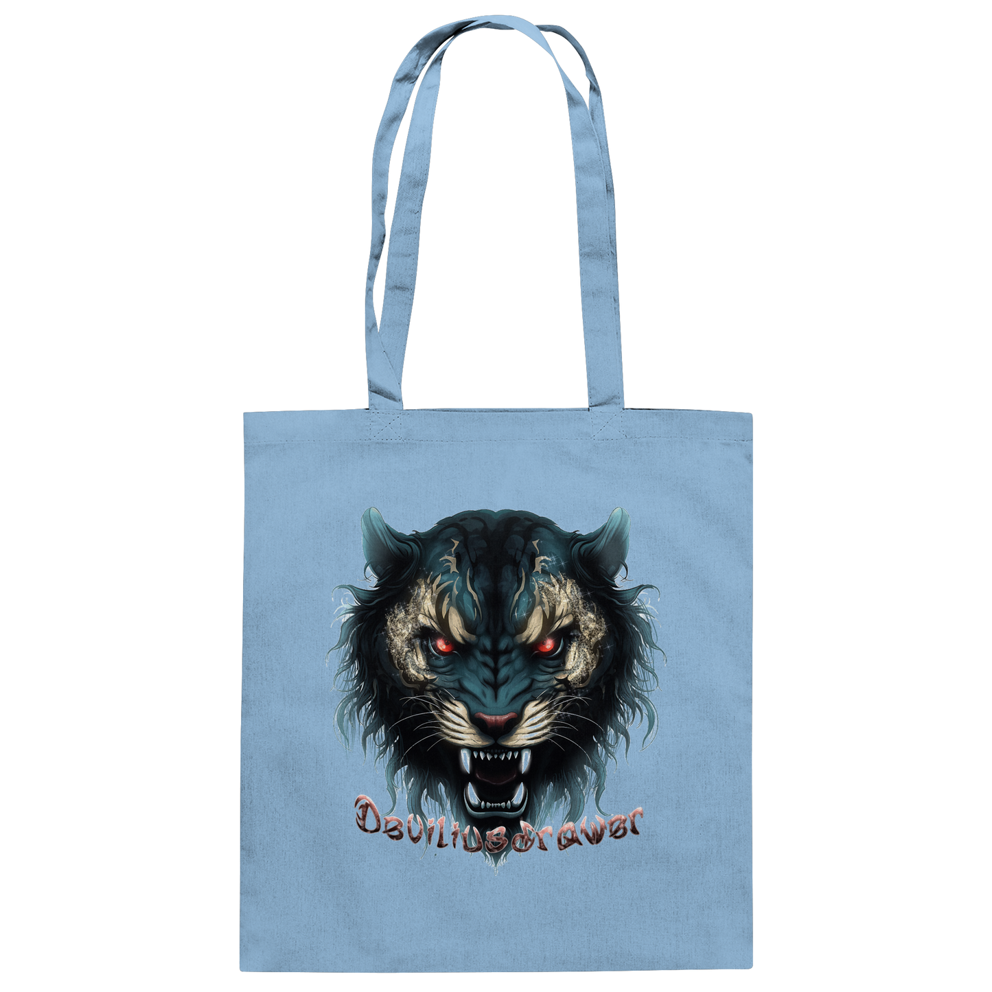 Deviliusdrawer Tigercat - Baumwolltasche