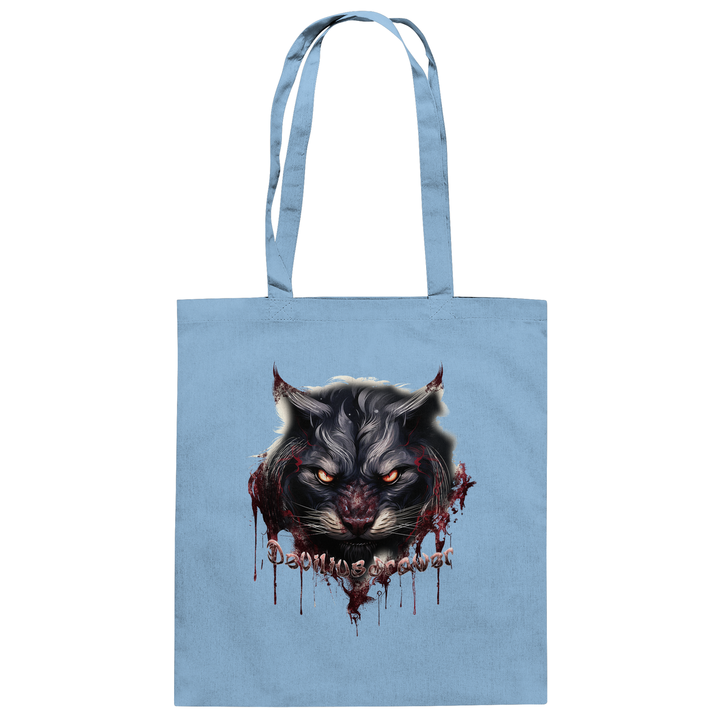 Deviliusdrawer Badass Cat - Baumwolltasche