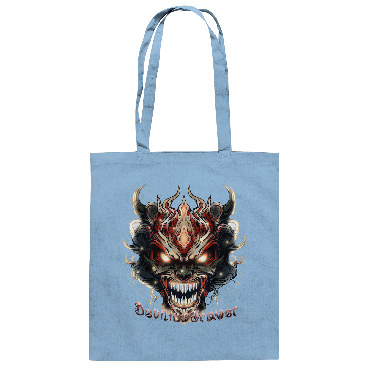 Deviliusdrawer Evil Vamp Mask - Baumwolltasche