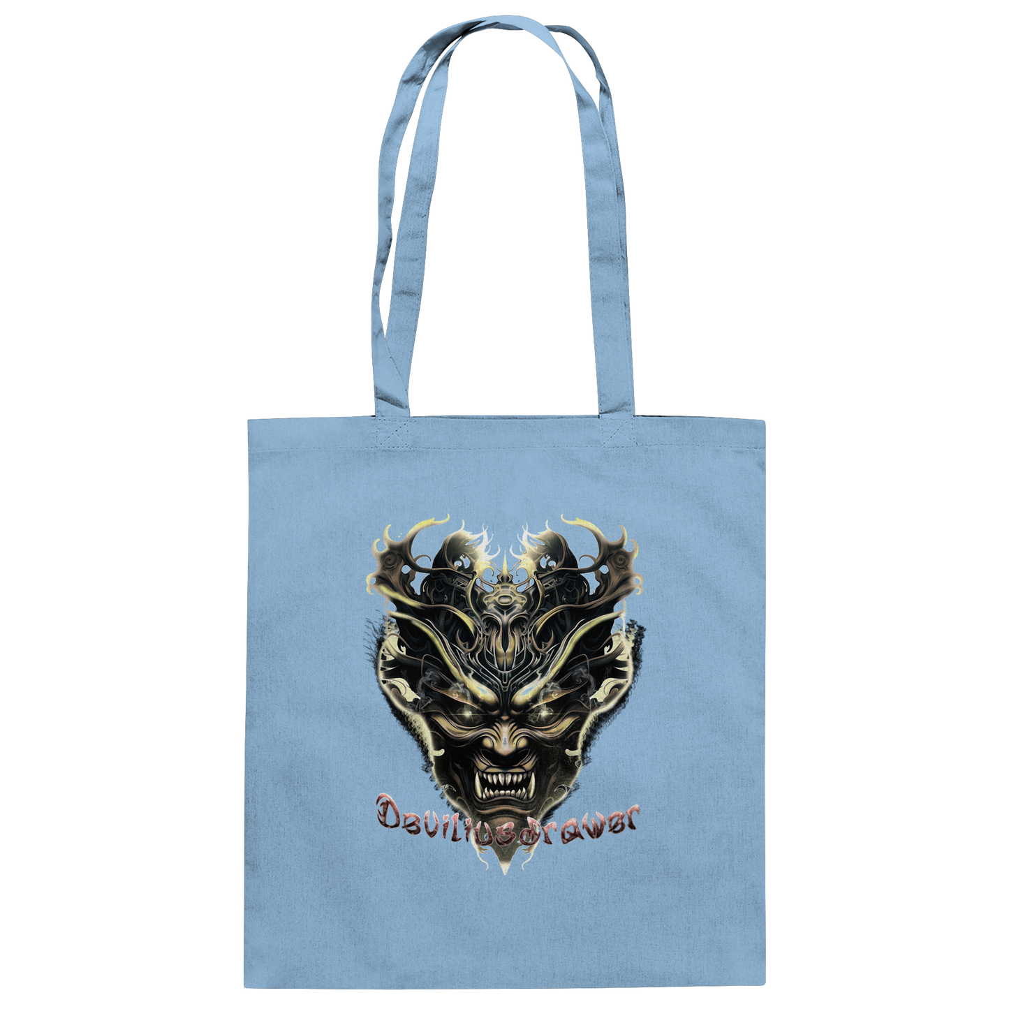 Deviliusdrawer Golden Demon Vampire - Baumwolltasche