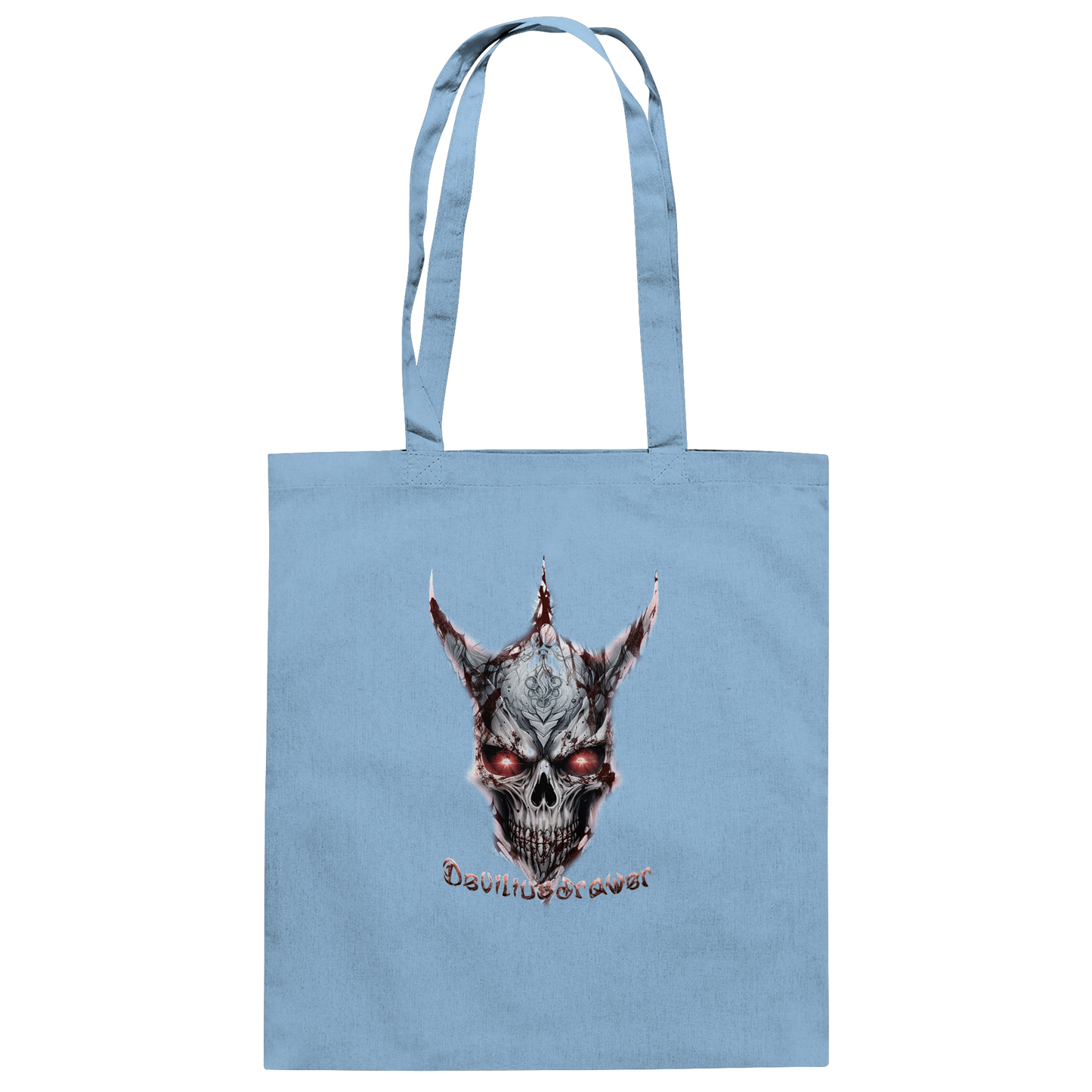 Deviliusdrawer Bloody Skeleton - Baumwolltasche
