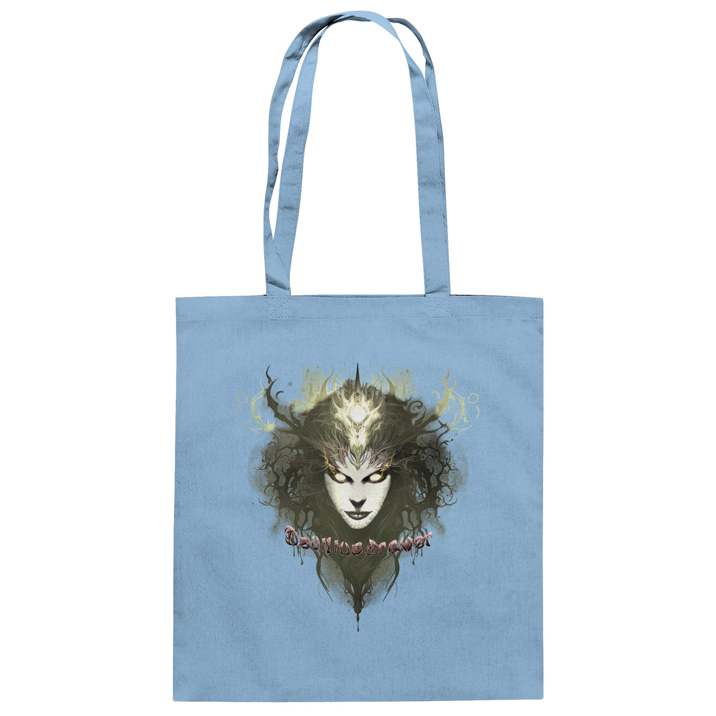 Deviliusdrawer Golden Demonica - Baumwolltasche