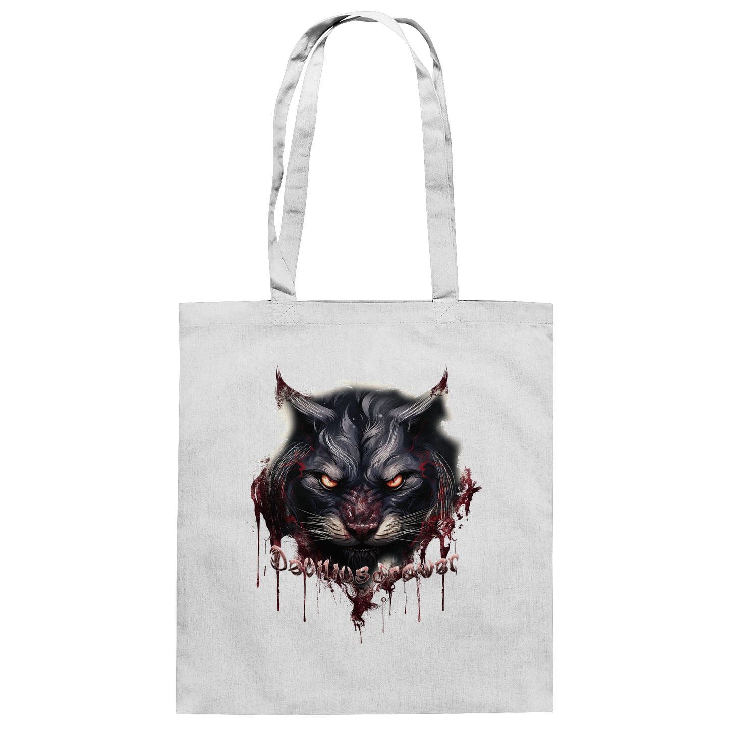 Deviliusdrawer Badass Cat - Baumwolltasche