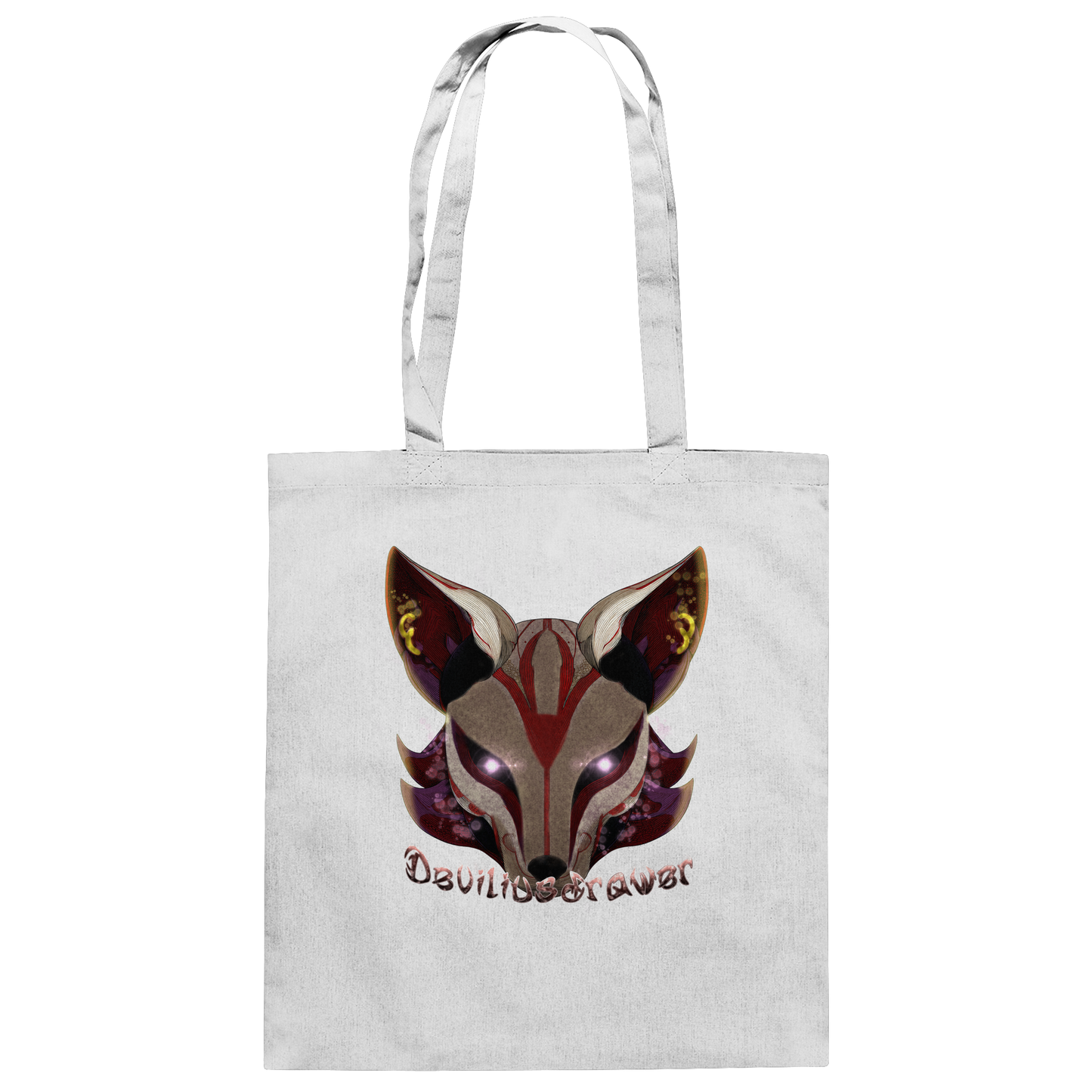 Deviliusdrawer Magic Kitsune - Baumwolltasche