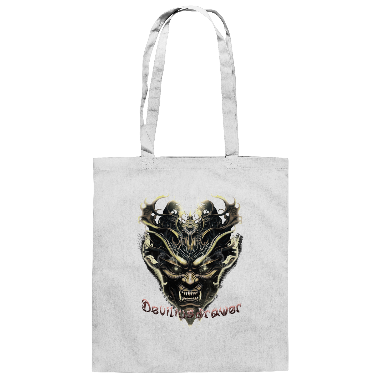 Deviliusdrawer Golden Demon Vampire - Baumwolltasche