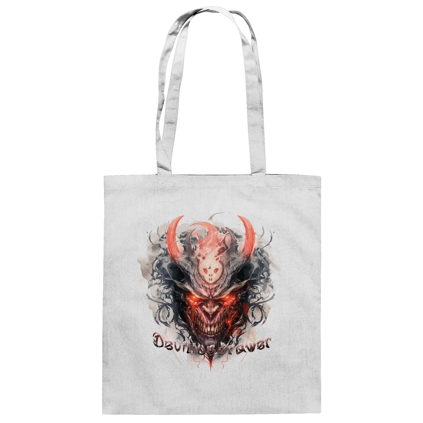 Deviliusdrawer Red Horn Devil - Baumwolltasche