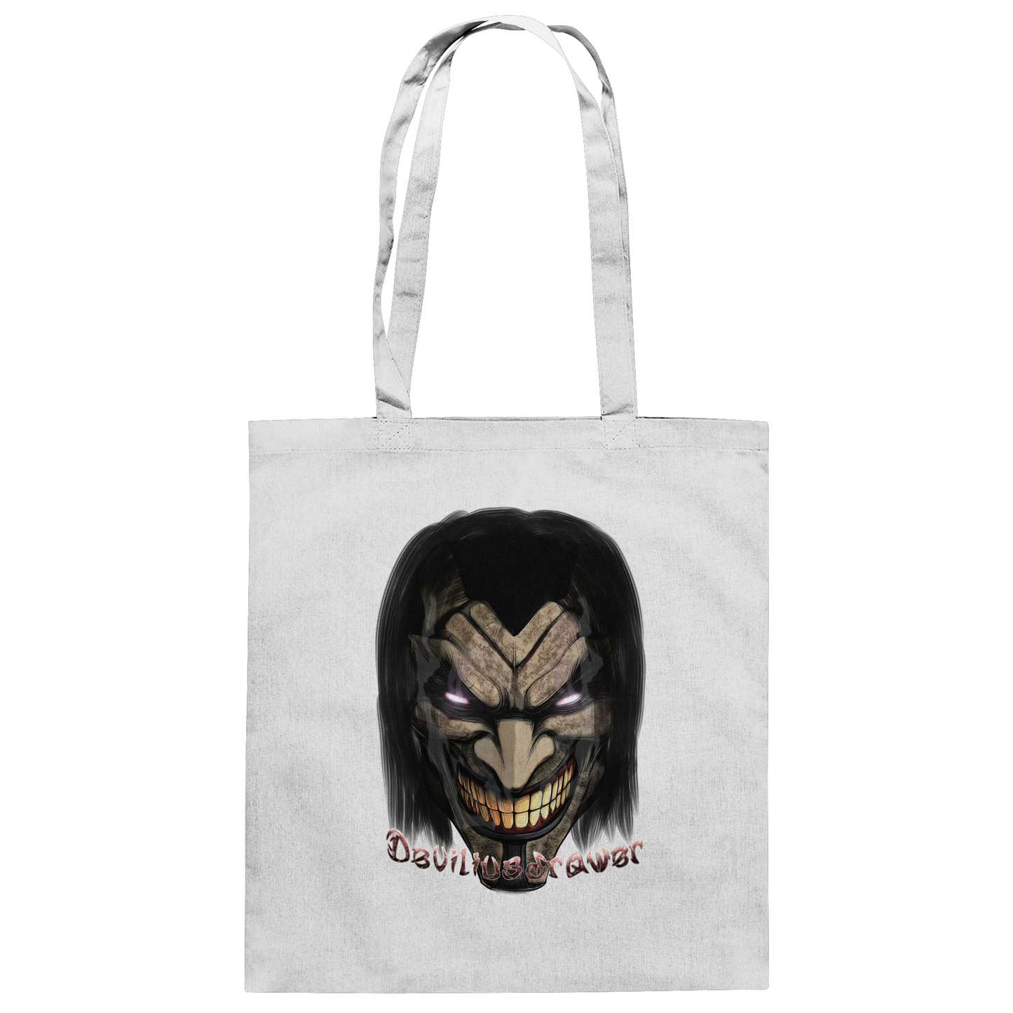 Deviliusdrawer Smiling Devil - Baumwolltasche