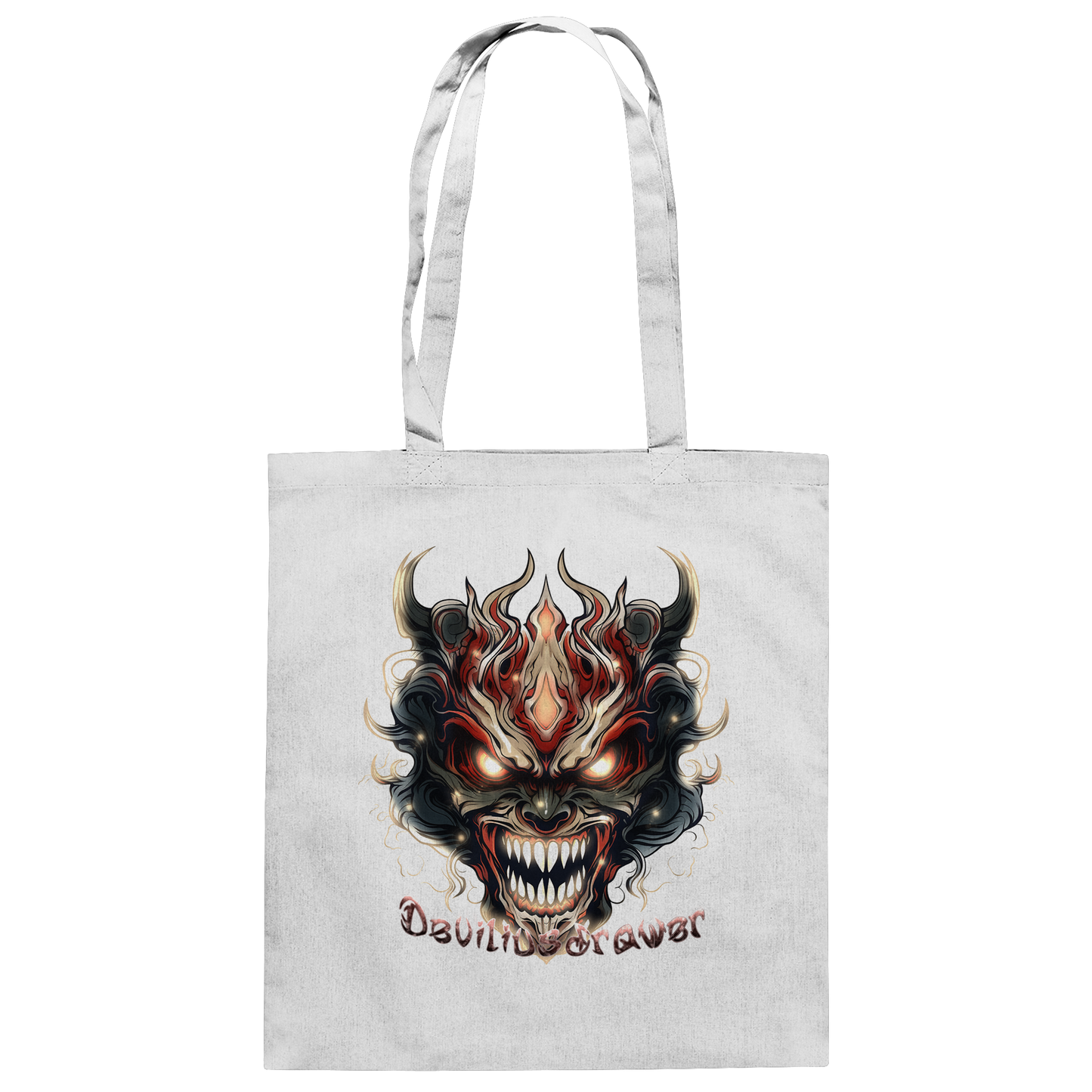 Deviliusdrawer Evil Vamp Mask - Baumwolltasche