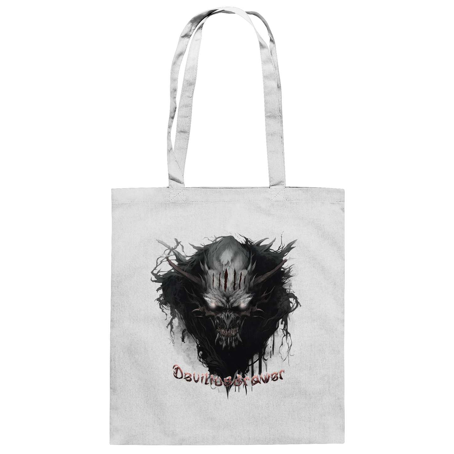 Deviliusdrawer Dark Smoke Demon - Baumwolltasche