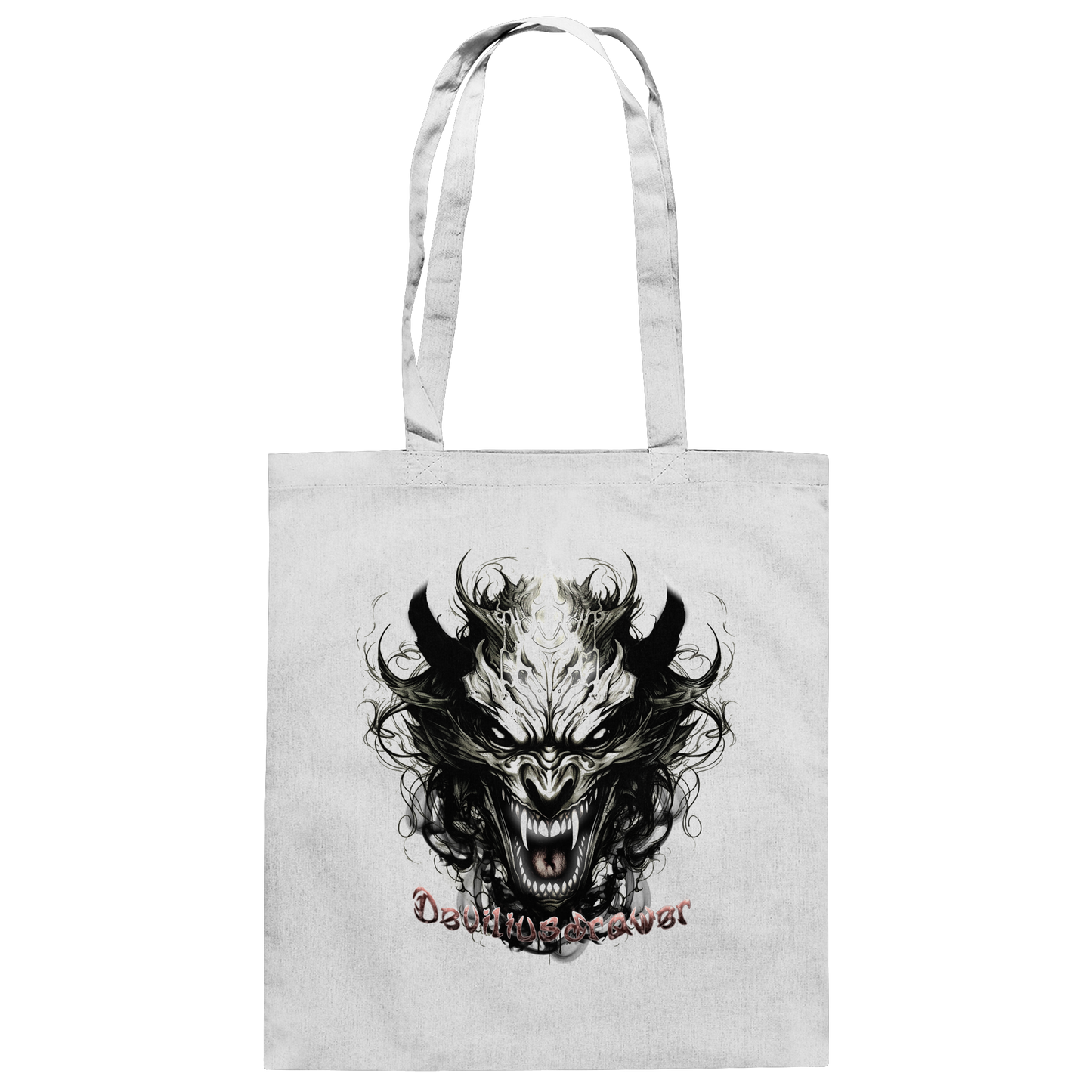 Deviliusdrawer Devil Vampire - Baumwolltasche