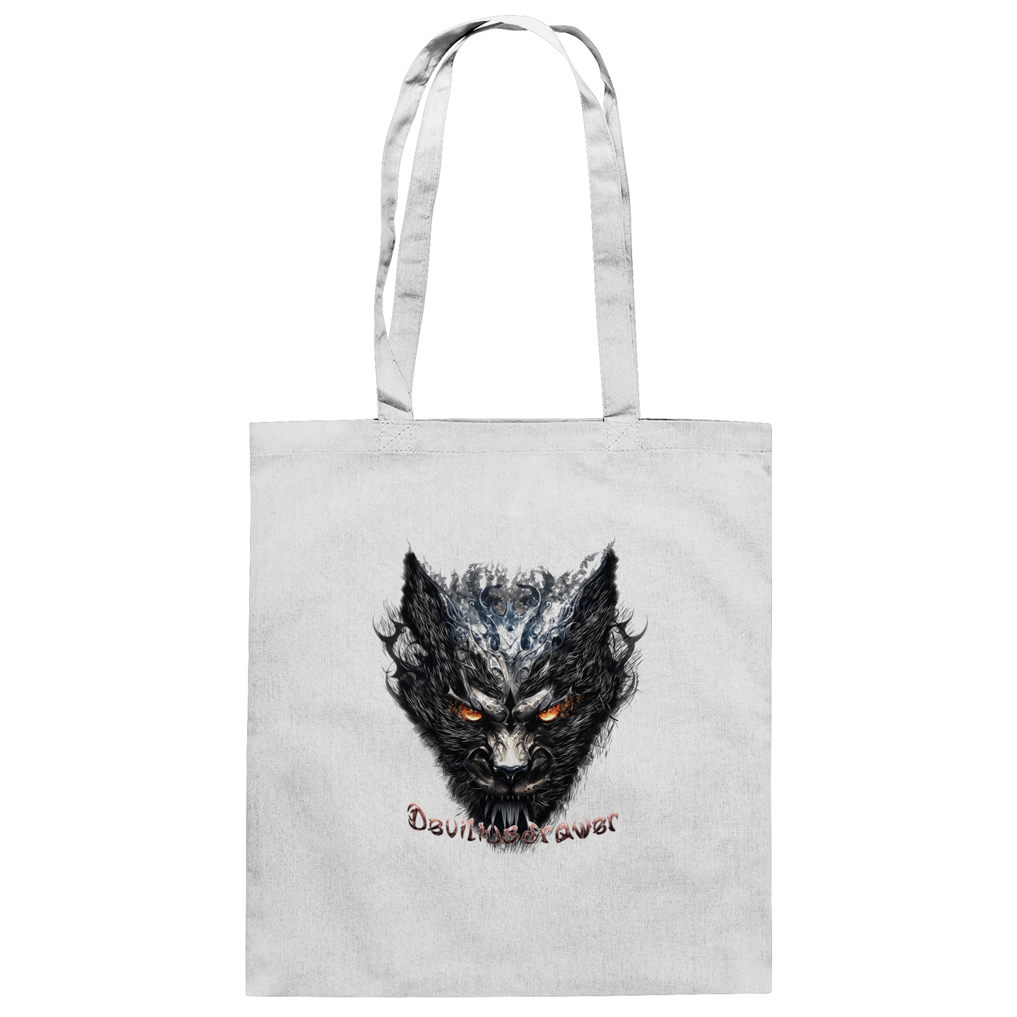 Deviliusdrawer Iron Cat - Baumwolltasche