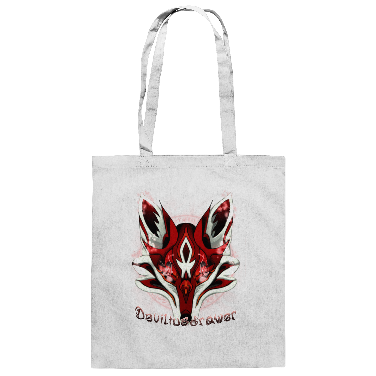 Deviliusdrawer Red Eyed Fox - Baumwolltasche