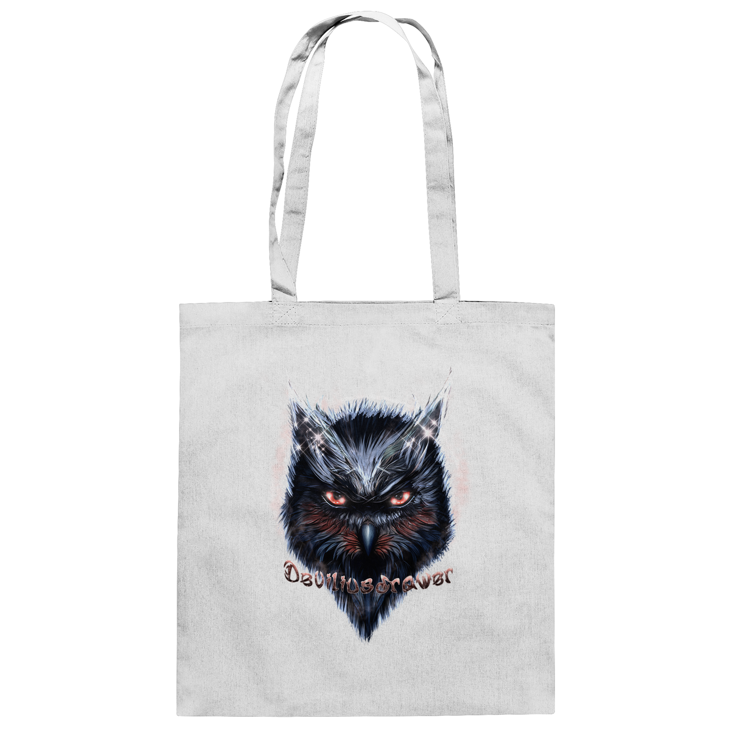 Deviliusdrawer Fire Owl - Baumwolltasche