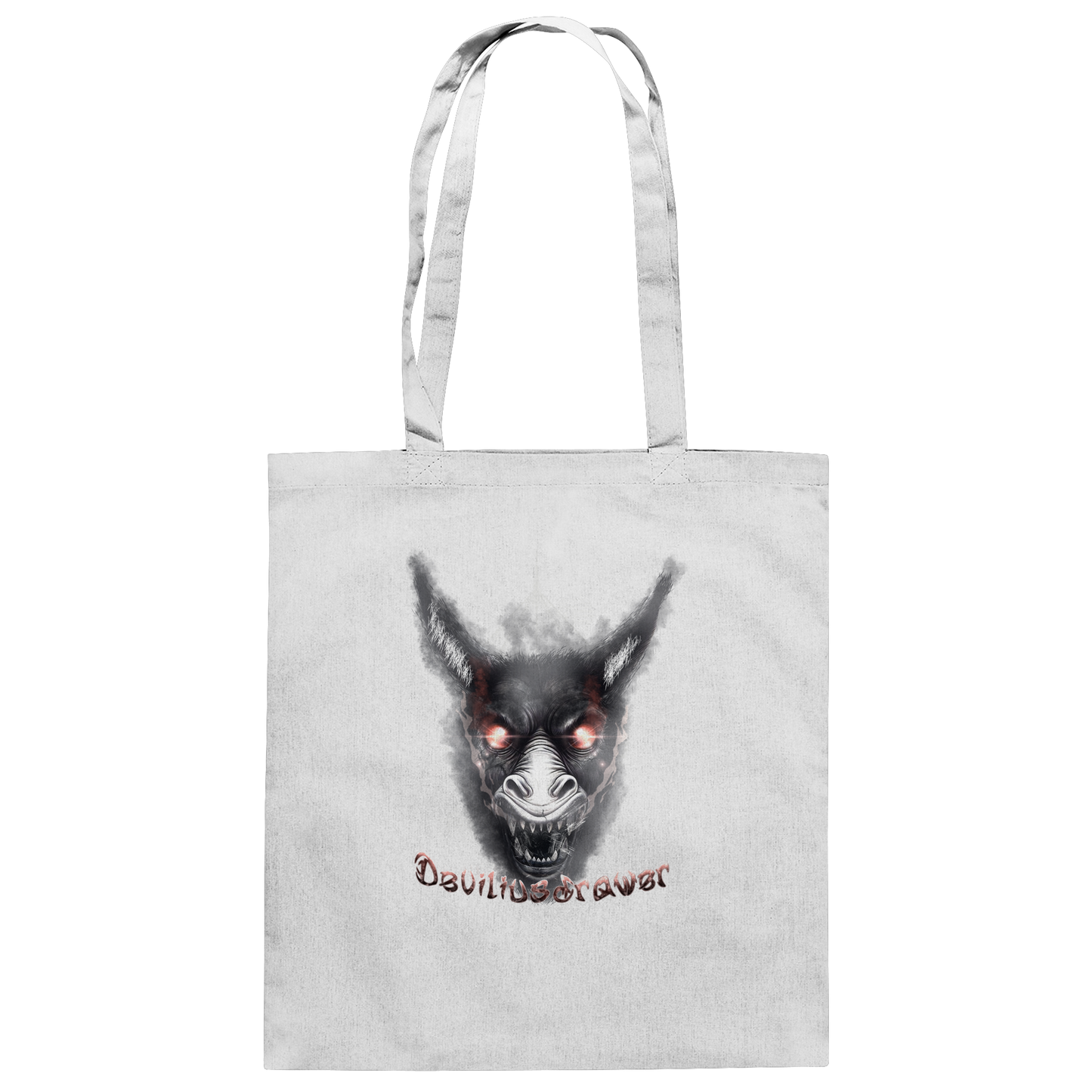 Deviliusdrawer Evil Donkey - Baumwolltasche
