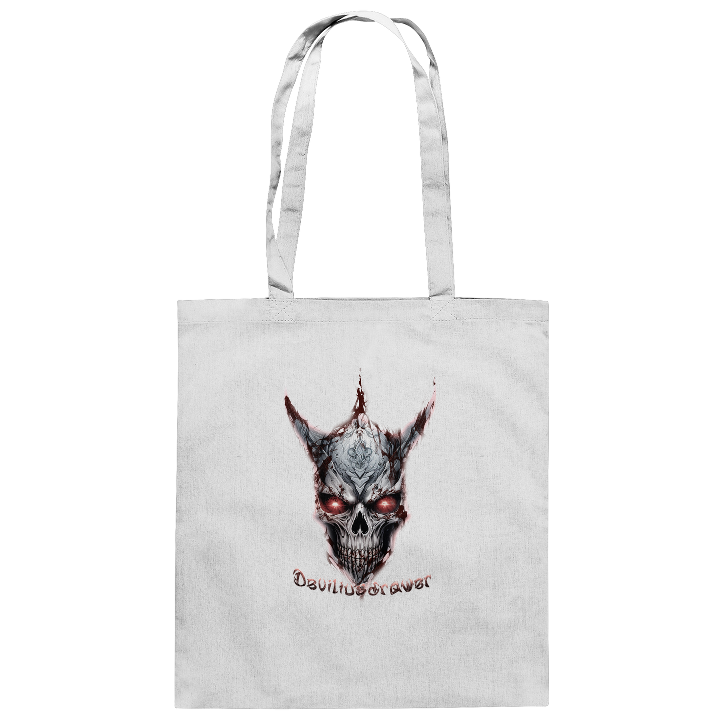 Deviliusdrawer Bloody Skeleton - Baumwolltasche