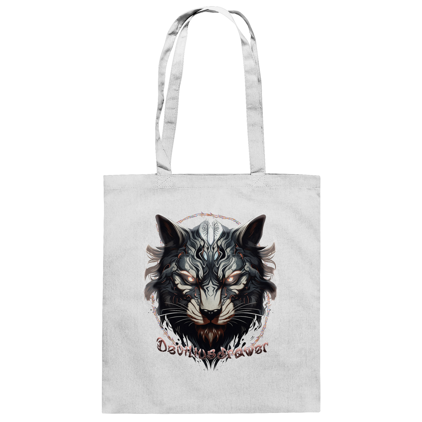 Deviliusdrawer Wolfcat - Baumwolltasche