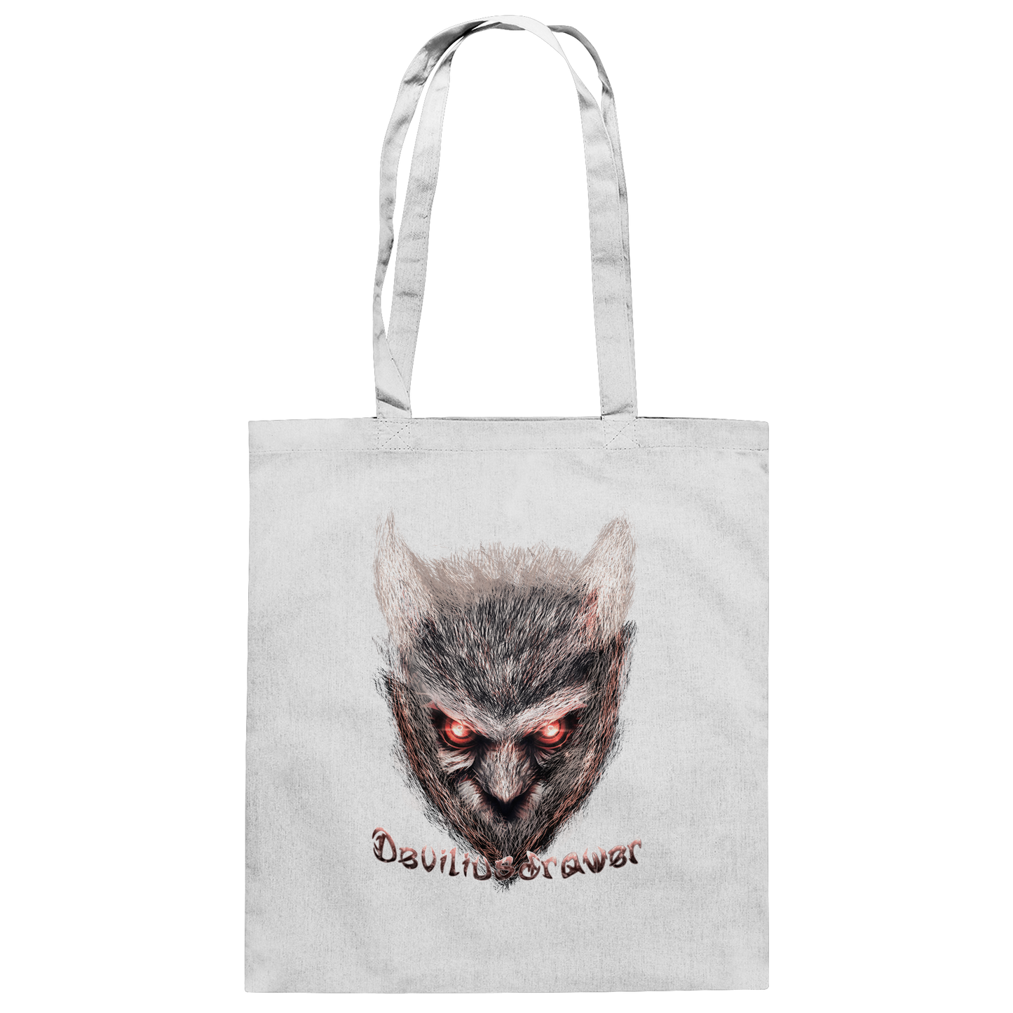 Deviliusdrawer Red Eyed Owl - Baumwolltasche