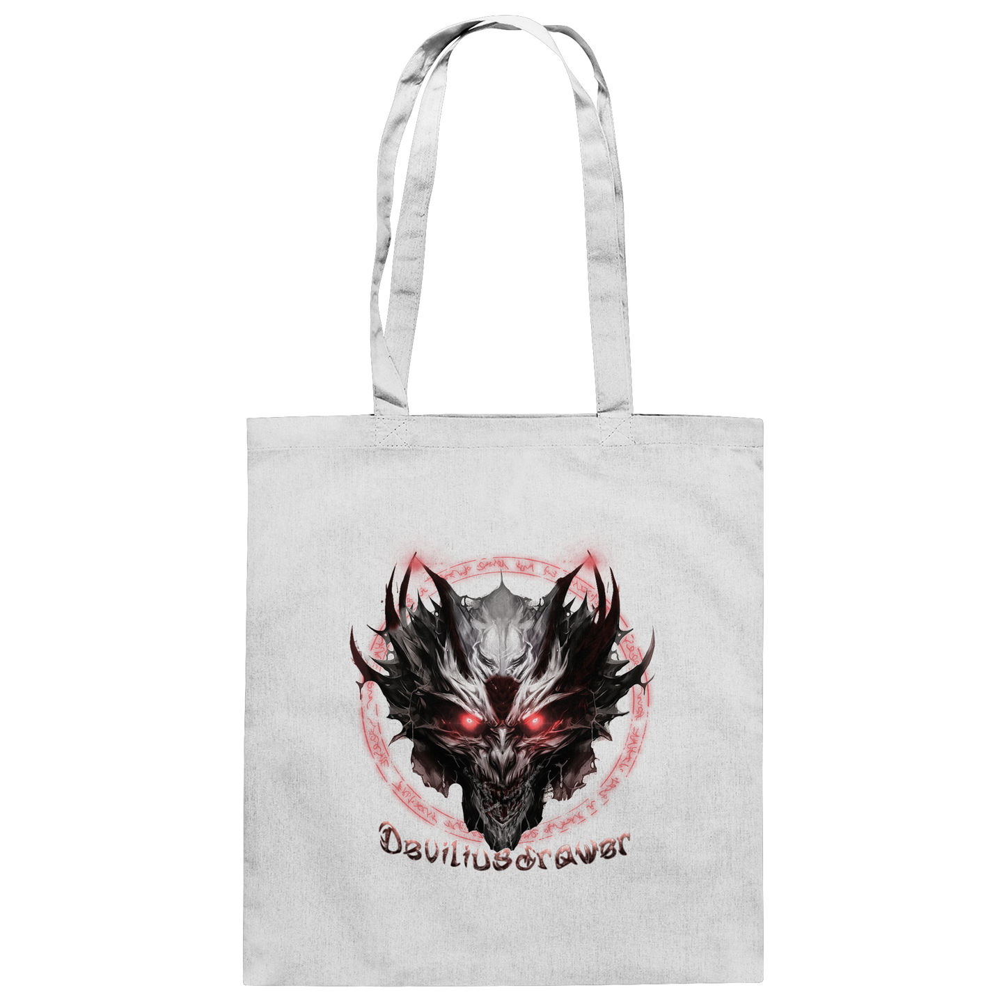 Deviliusdrawer Magic Glow Devil - Baumwolltasche