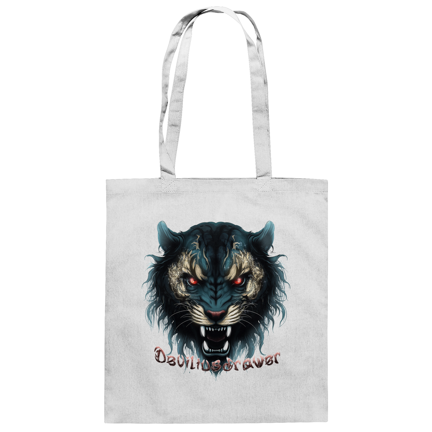 Deviliusdrawer Tigercat - Baumwolltasche