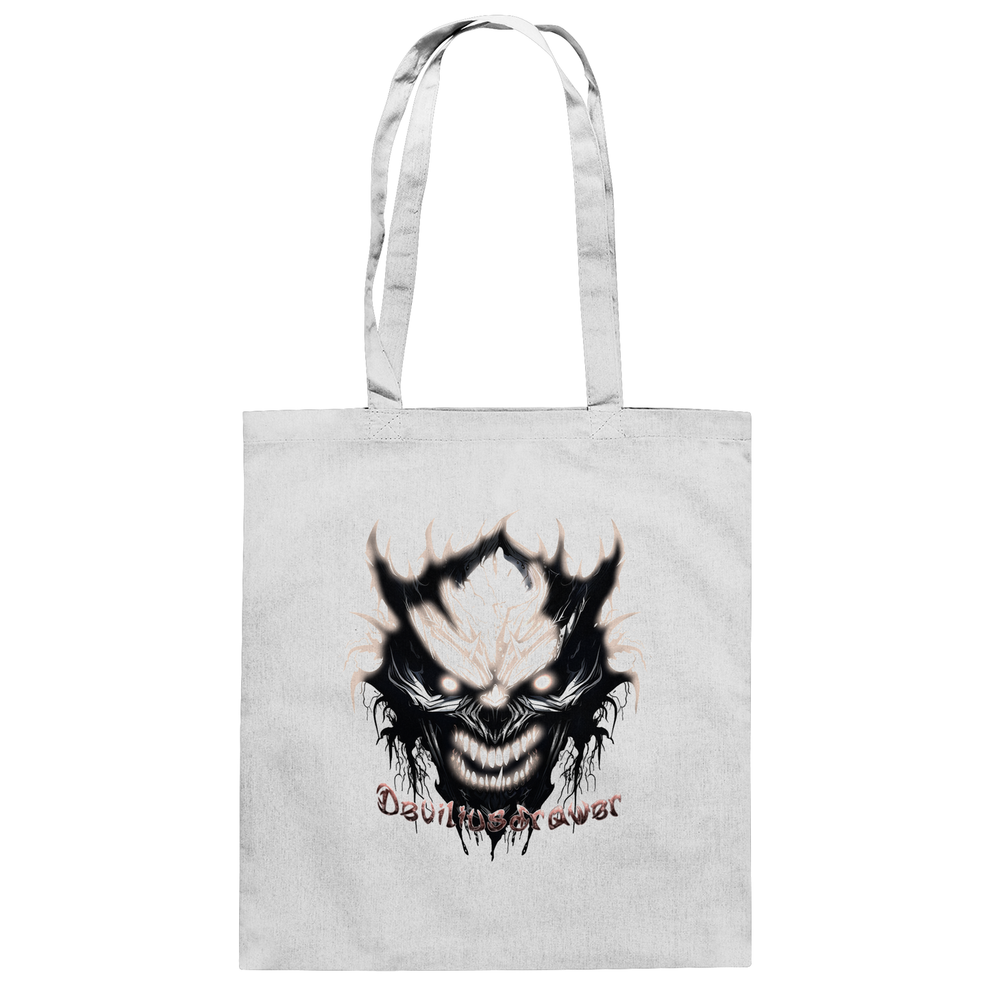 Deviliusdrawer Crazy Glow Devil - Baumwolltasche
