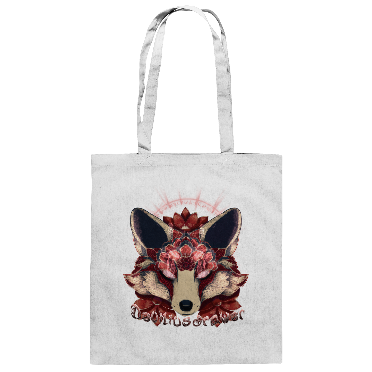 Deviliusdrawer Fire Kitsune - Baumwolltasche