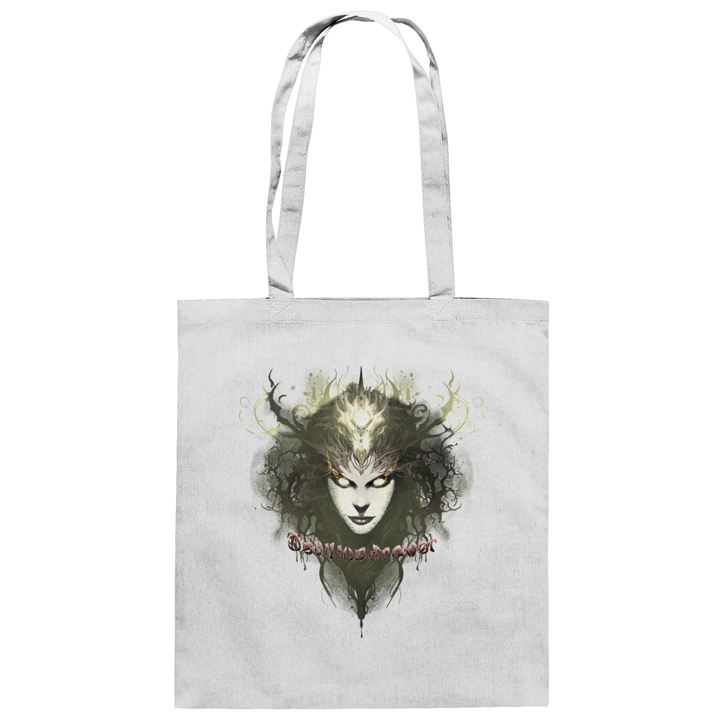 Deviliusdrawer Golden Demonica - Baumwolltasche