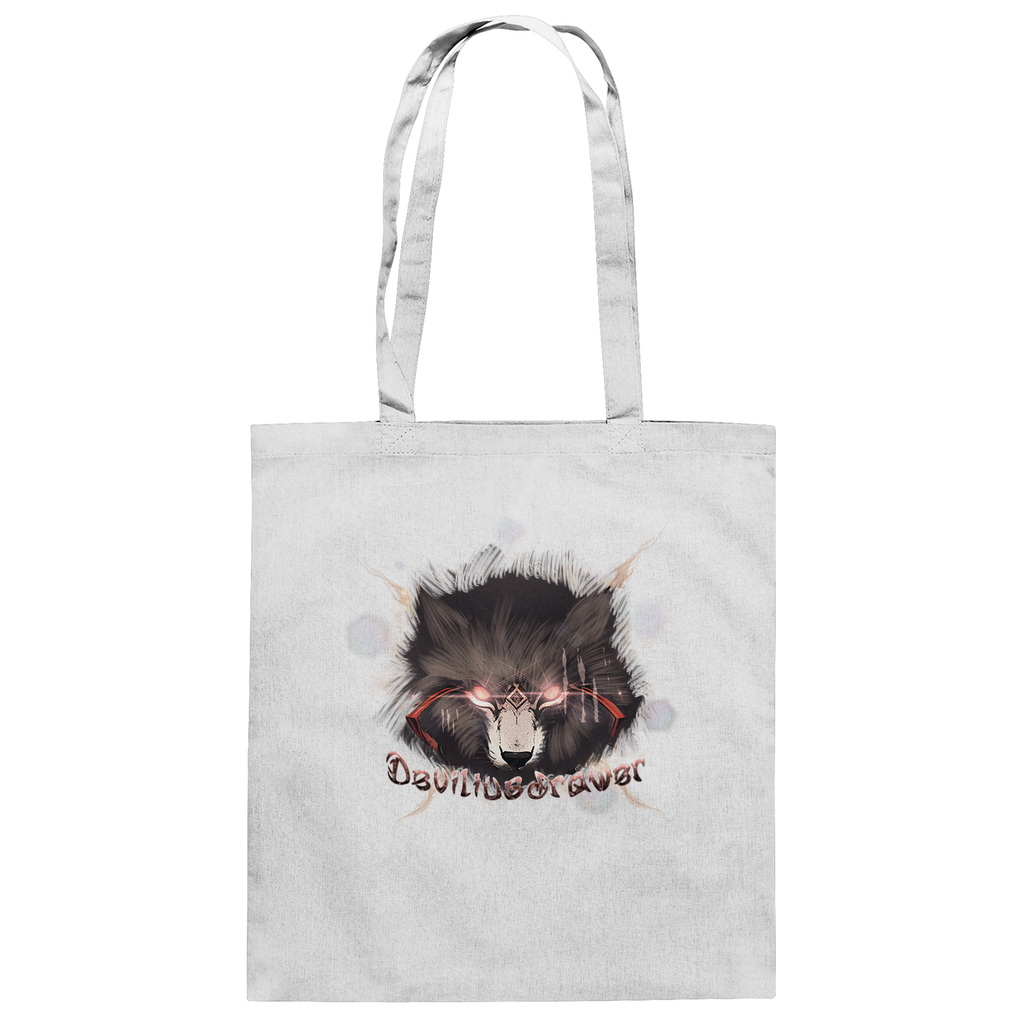 Deviliusdrawer Sparking Wolf - Baumwolltasche