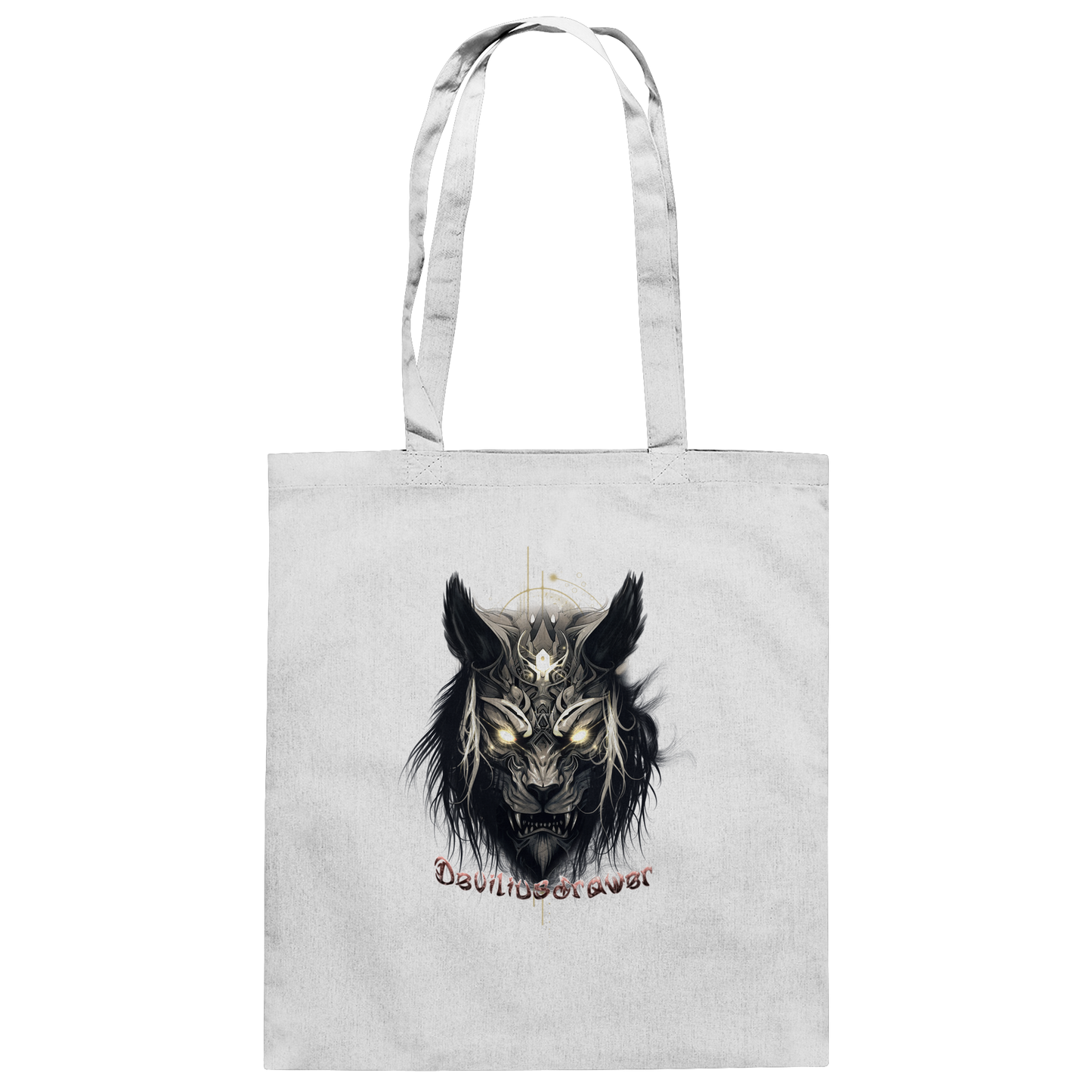 Deviliusdrawer Wolftiger - Baumwolltasche