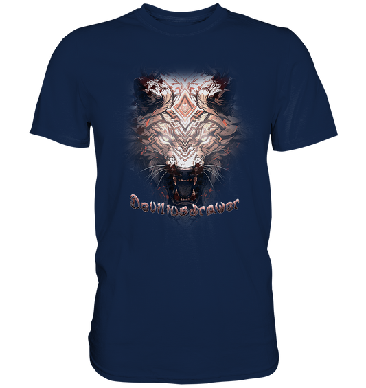 Deviliusdrawer Gold Metal Tiger - Classic Shirt