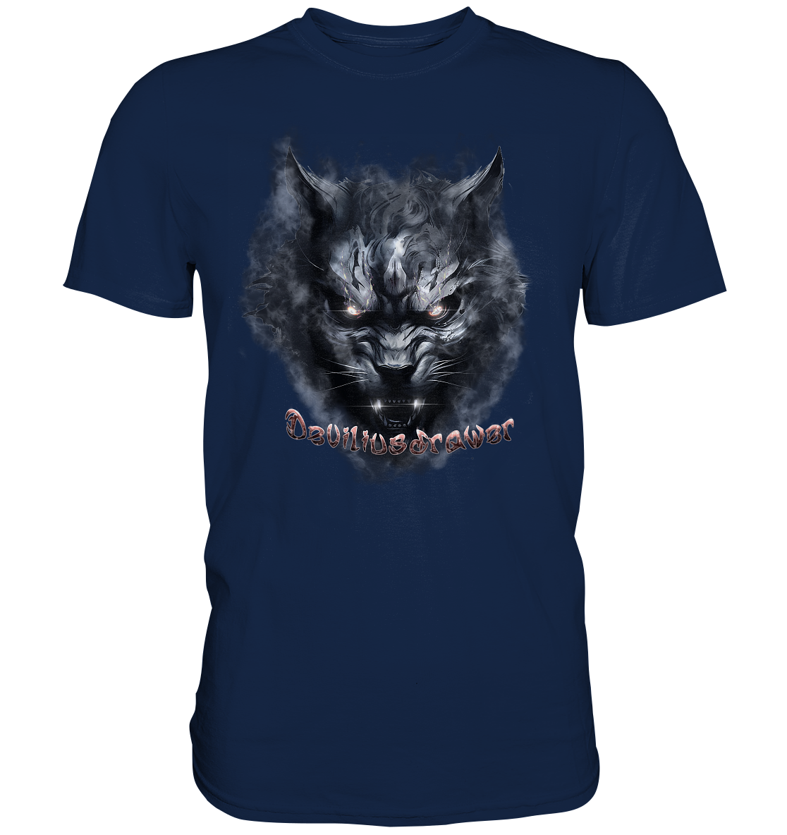 Deviliusdrawer Dark Beast Tiger  - Classic Shirt