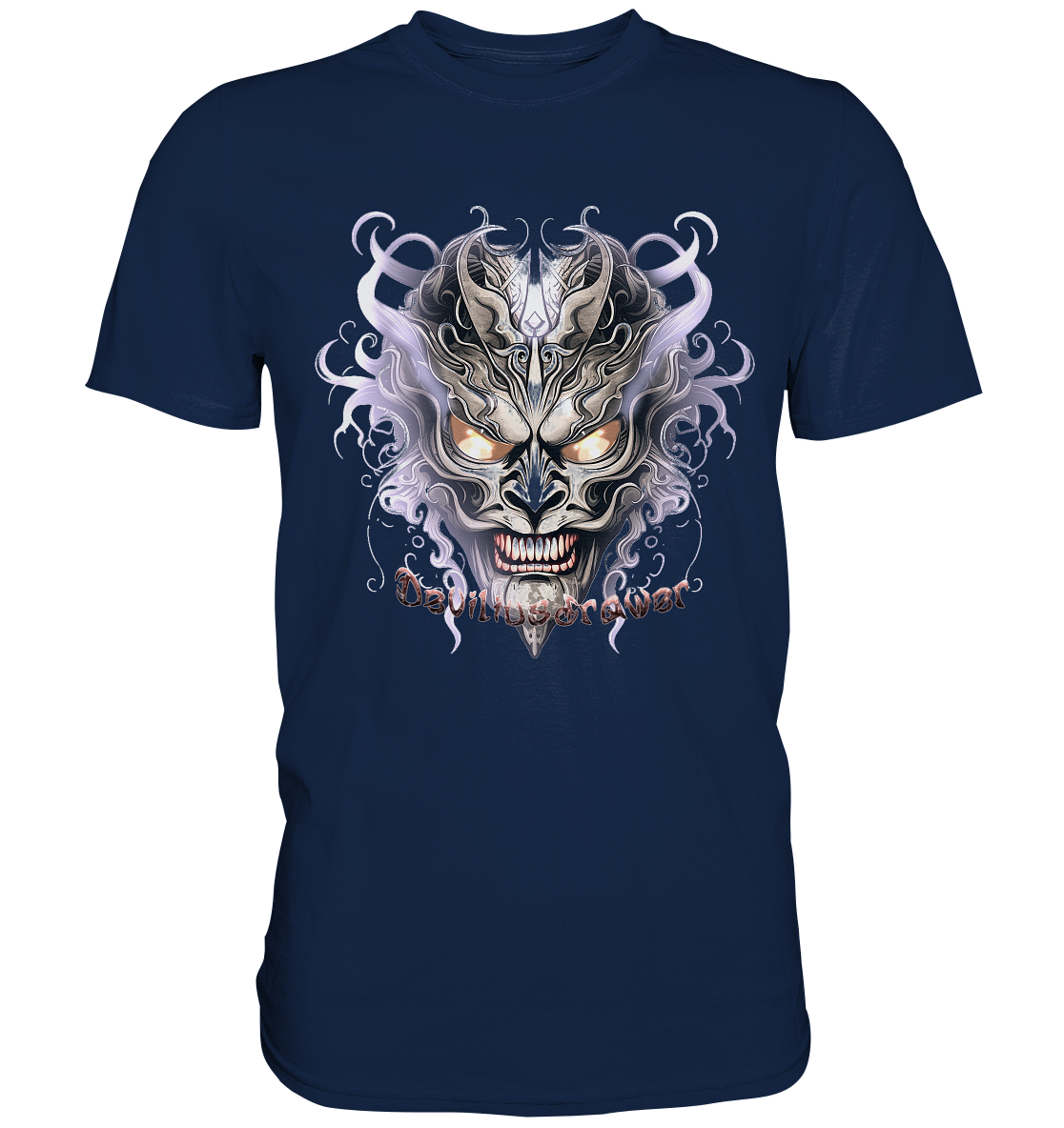 Deviliusdrawer Demon Mask Violet - Classic Shirt
