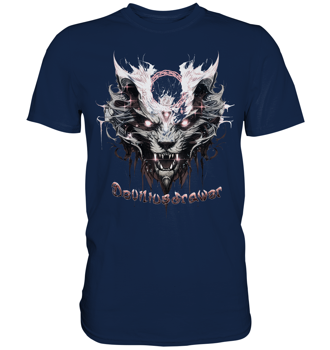 Deviliusdrawer Demonic Glow Cat - Classic Shirt