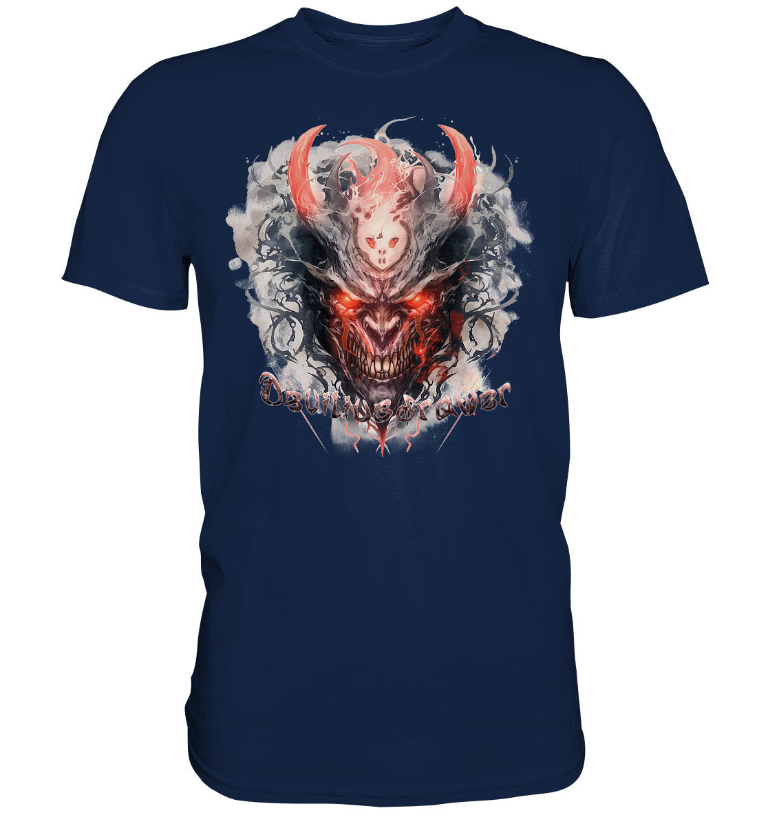 Deviliusdrawer Red Horn Devil - Classic Shirt