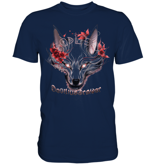 Deviliusdrawer Kitsune Wolf - Classic Shirt