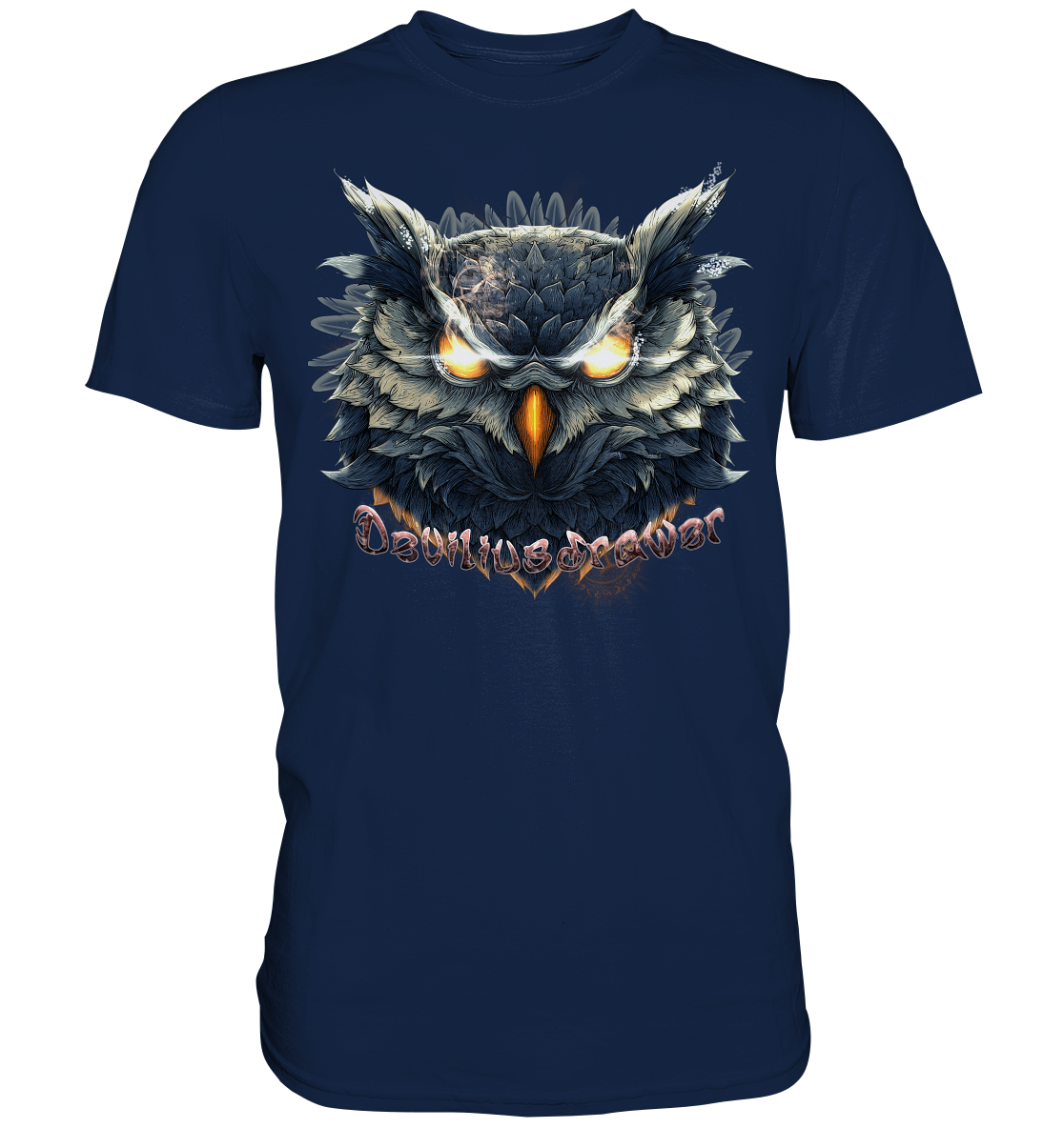 Deviliusdrawer Dark Fire Owl - Classic Shirt