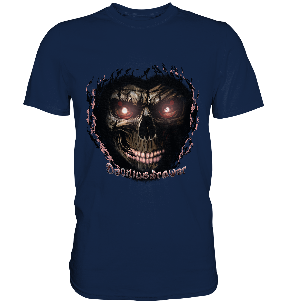 Deviliusdrawer Glow Skeleton - Classic Shirt